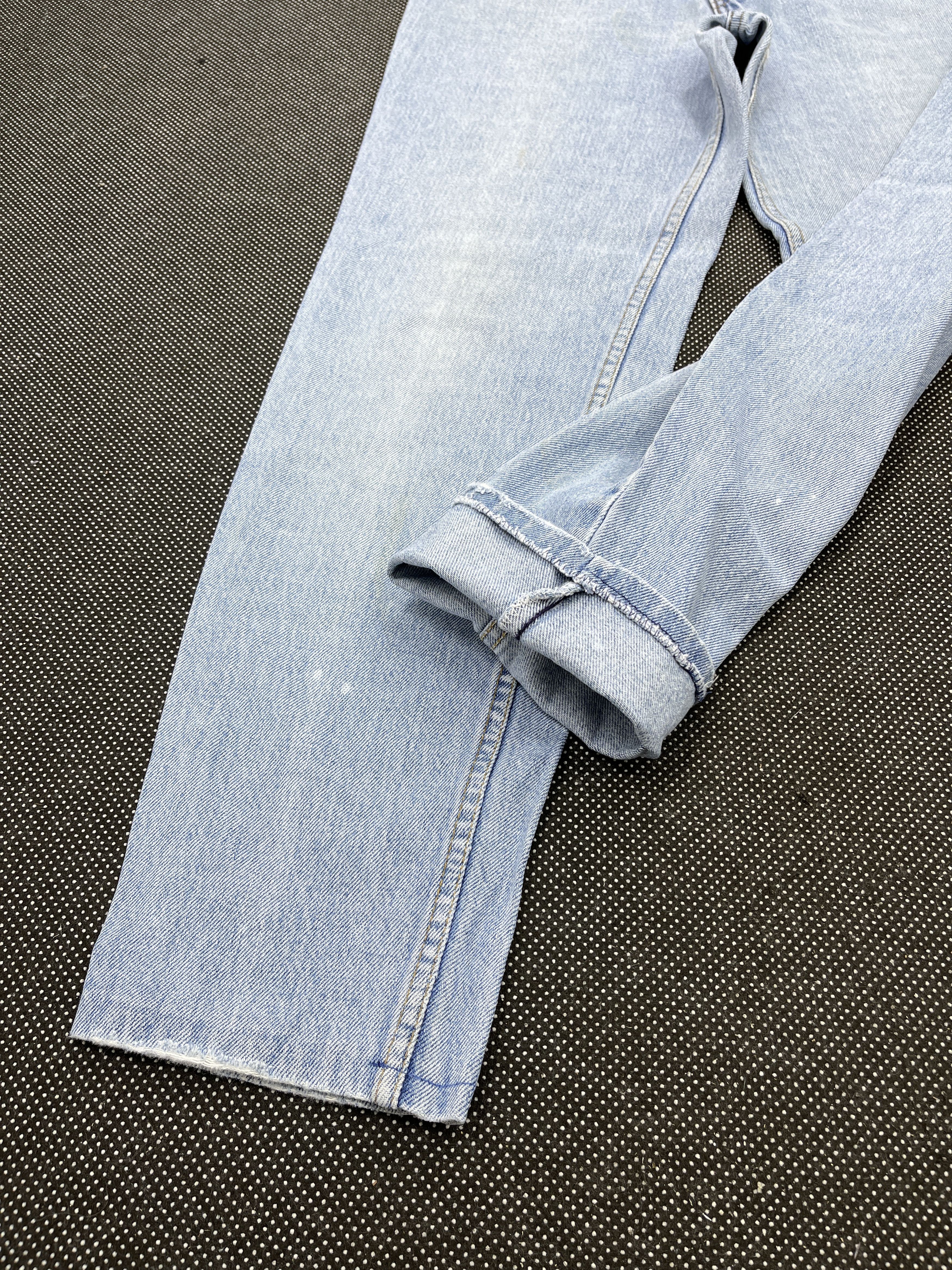 Levi's × Vintage 90s Vintage Levis 512 Light Wash Jeans - J167 Size 28" / US 6 / IT 42 - 6 Thumbnail
