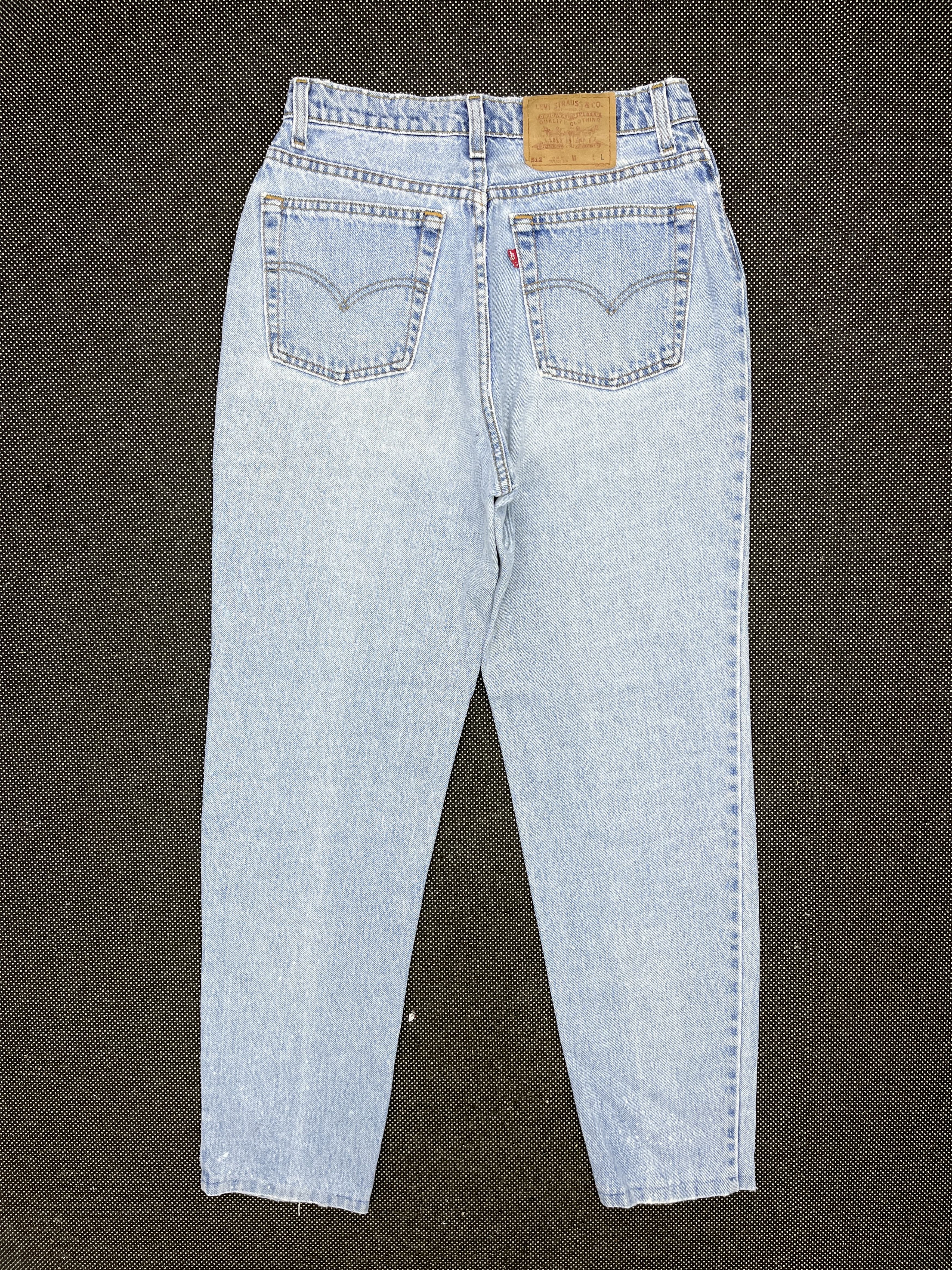 Levi's × Vintage 90s Vintage Levis 512 Light Wash Jeans - J167 Size 28" / US 6 / IT 42 - 2 Thumbnail