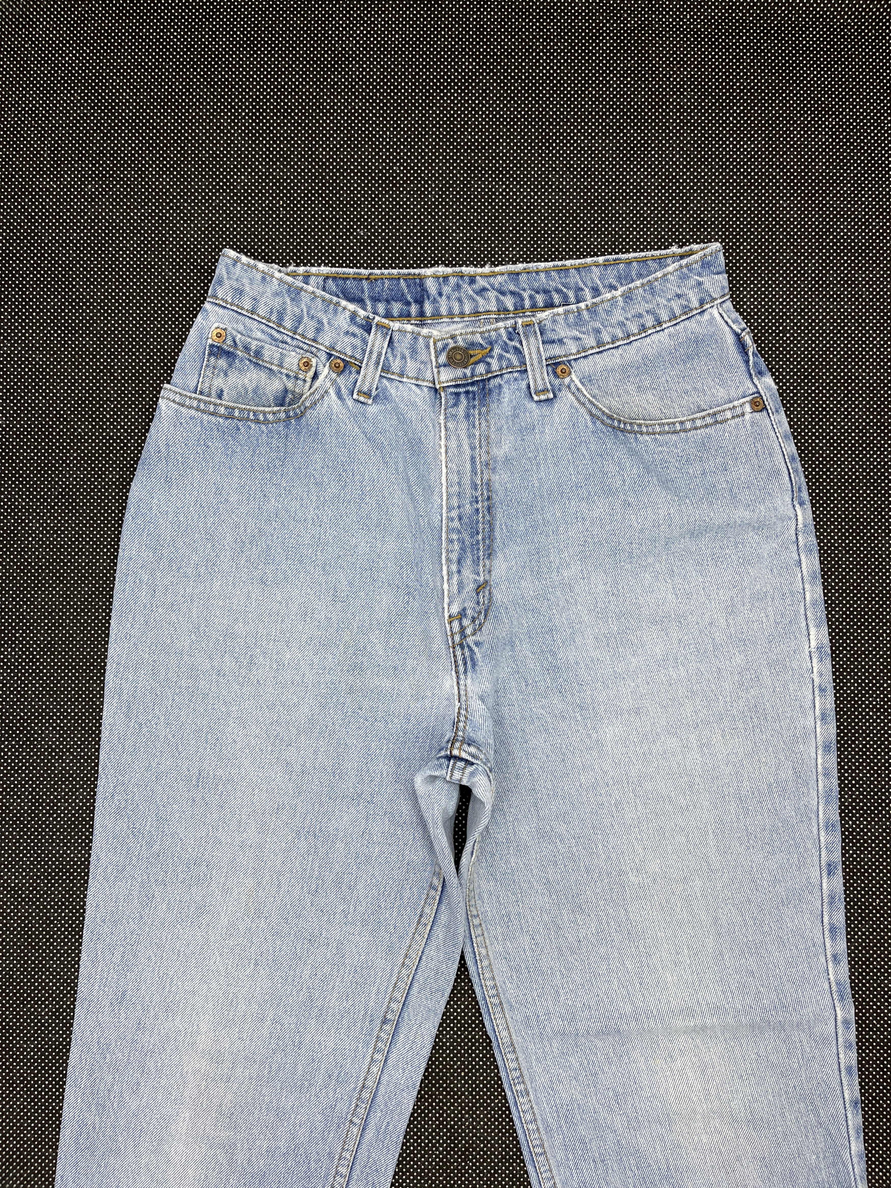 Levi's × Vintage 90s Vintage Levis 512 Light Wash Jeans - J167 Size 28" / US 6 / IT 42 - 3 Thumbnail