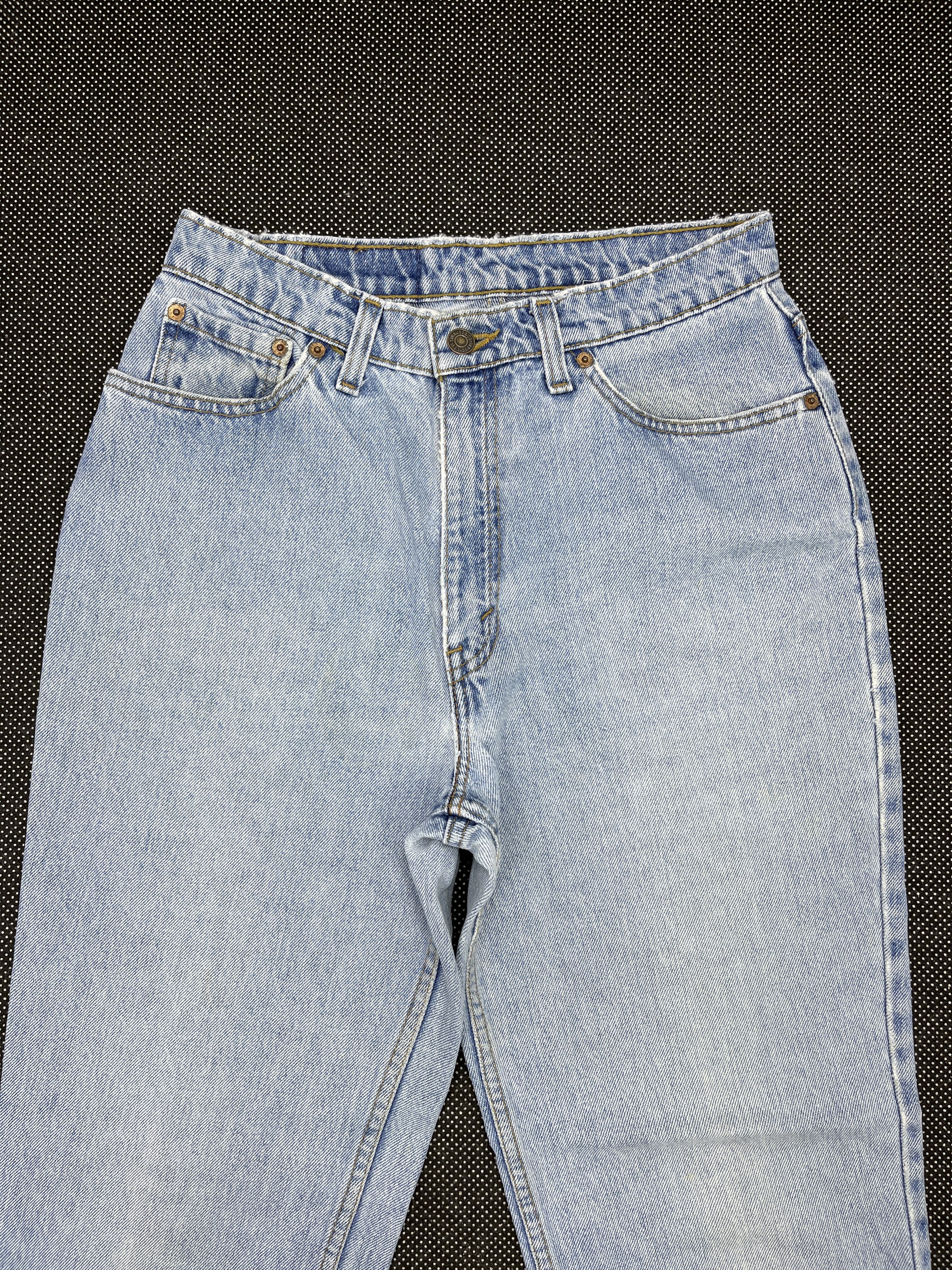 Levi's × Vintage 90s Vintage Levis 512 Light Wash Jeans - J167 Size 28" / US 6 / IT 42 - 5 Thumbnail
