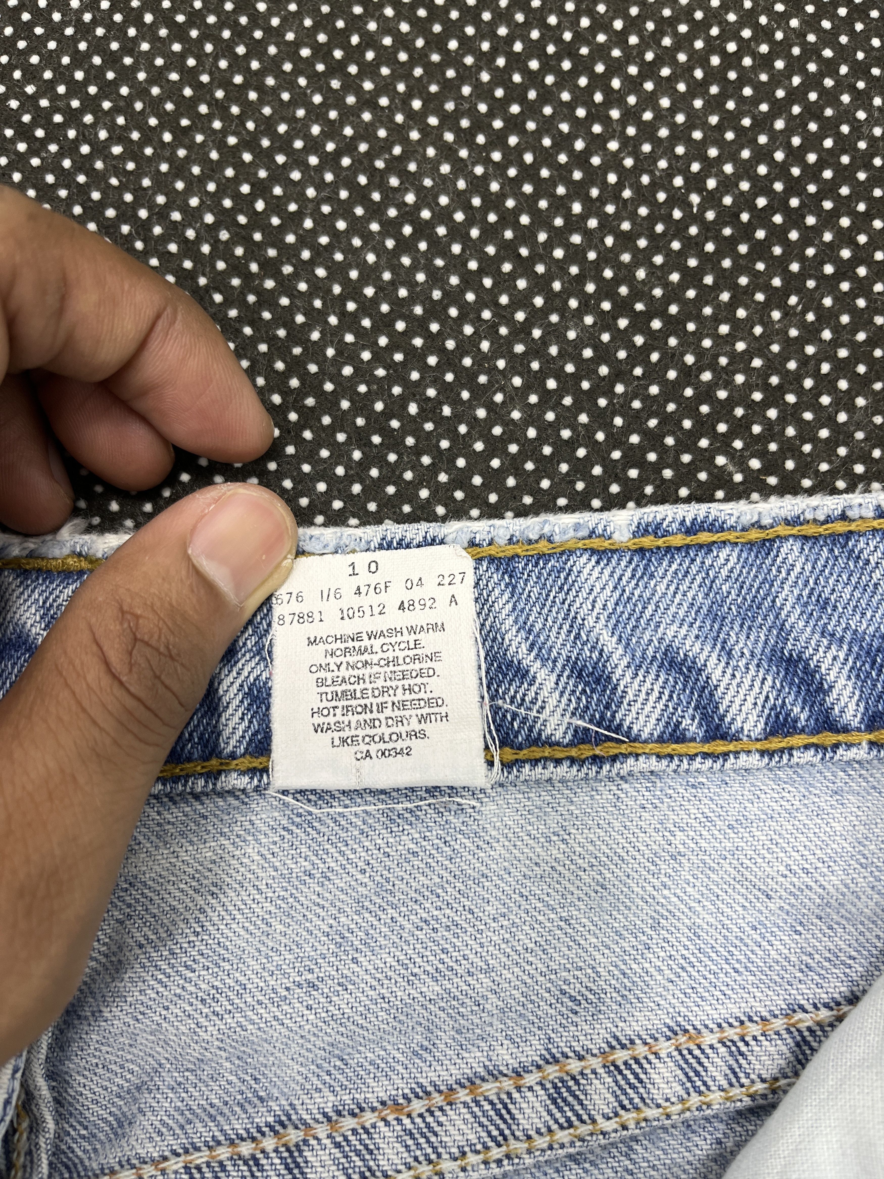 Levi's × Vintage 90s Vintage Levis 512 Light Wash Jeans - J167 Size 28" / US 6 / IT 42 - 9 Thumbnail