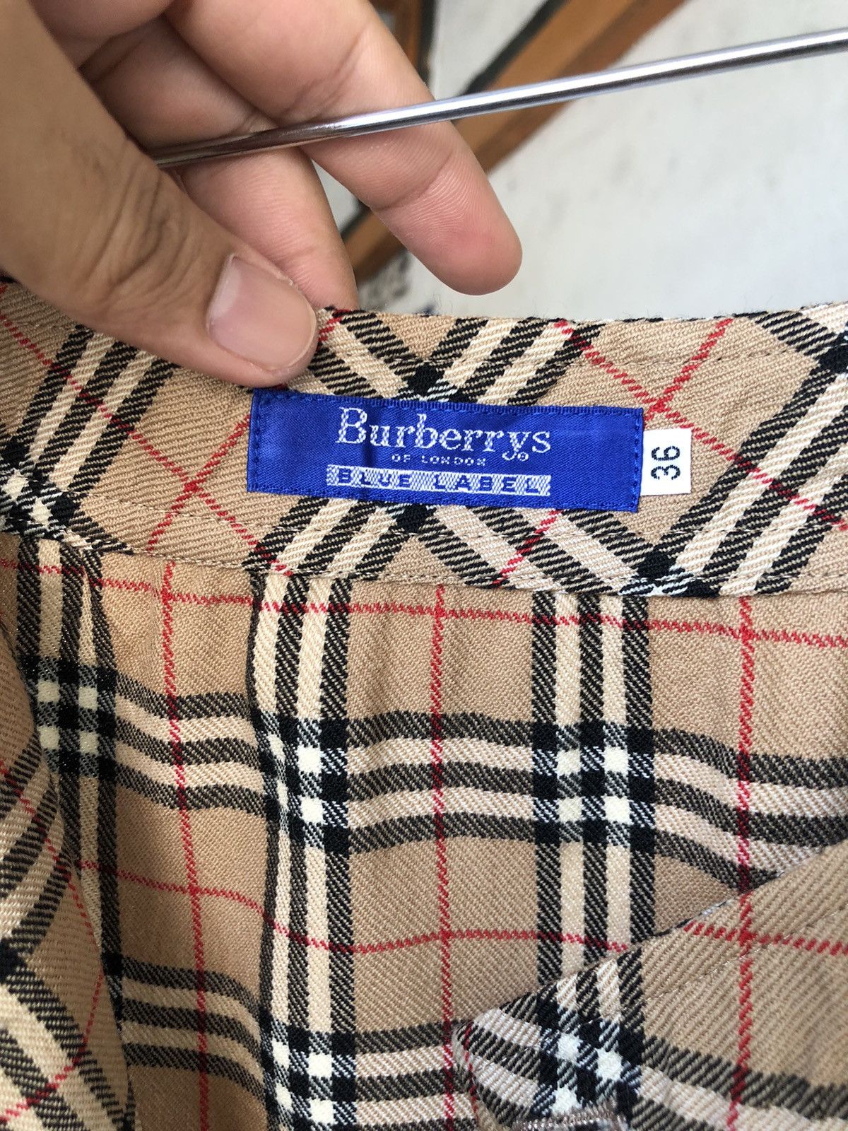Burberry Vintage Burberry Nova Check Mini Skirts Size 26" / US 2 / IT 38 - 14 Thumbnail