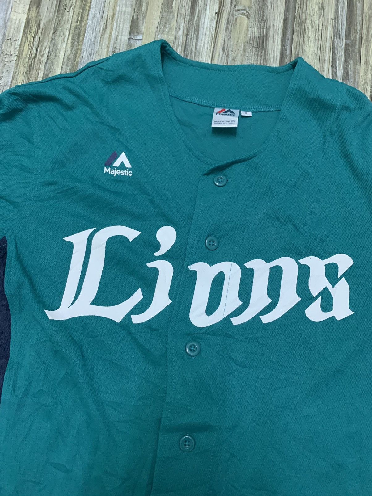 Majestic Nice Lions Saitama Baseball Jersey Size US S / EU 44-46 / 1 - 3 Thumbnail