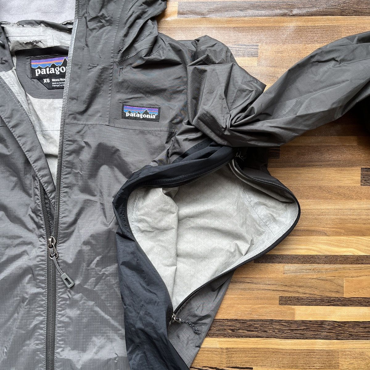 Patagonia Patagonia H2NO Waterproof Windbreaker Hoodie Vintage Size US S / EU 44-46 / 1 - 12 Thumbnail