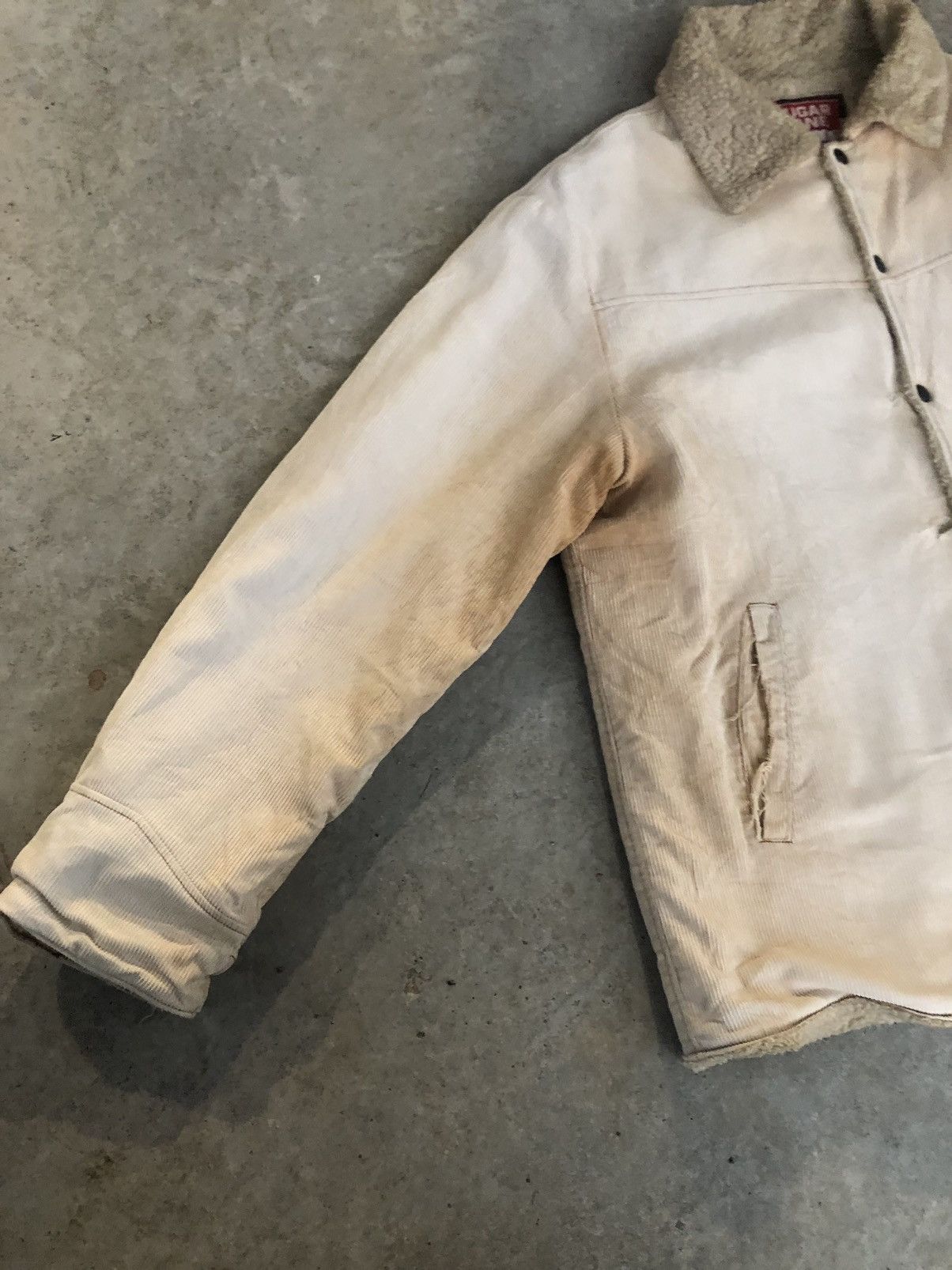 Toyo Enterprises Vtg Sugar Cane Toyo Enterprise Corduroy Jacket Distressed Size US L / EU 52-54 / 3 - 3 Thumbnail