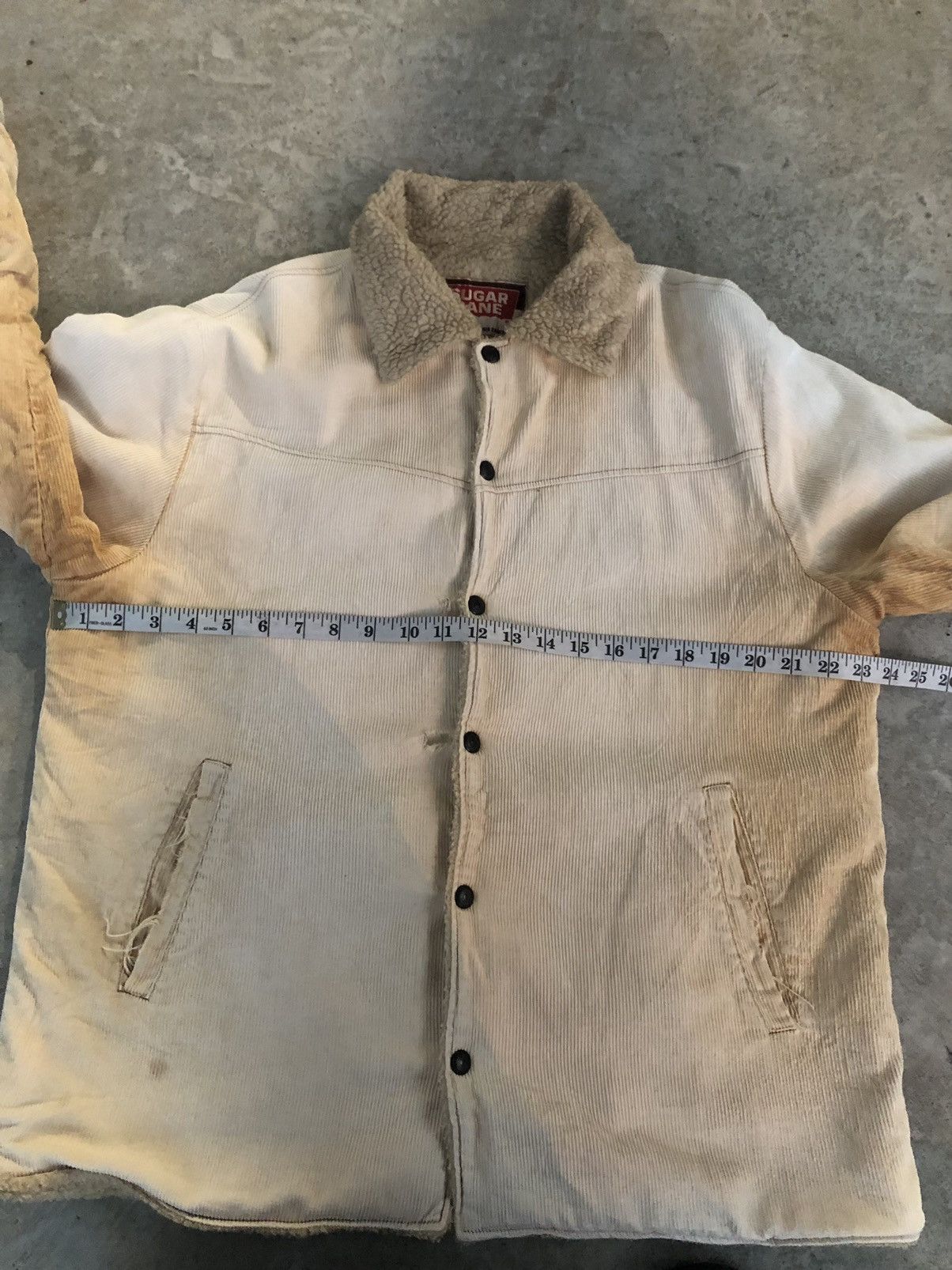 Toyo Enterprises Vtg Sugar Cane Toyo Enterprise Corduroy Jacket Distressed Size US L / EU 52-54 / 3 - 16 Thumbnail