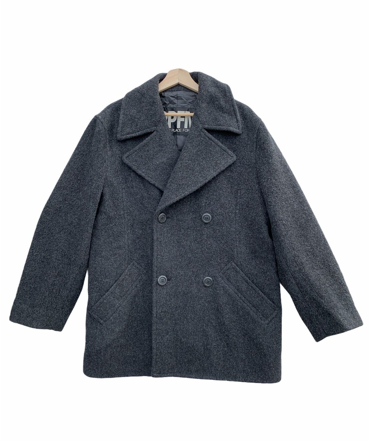 Japanese Brand DOUBLE BREAST COAT PPFM