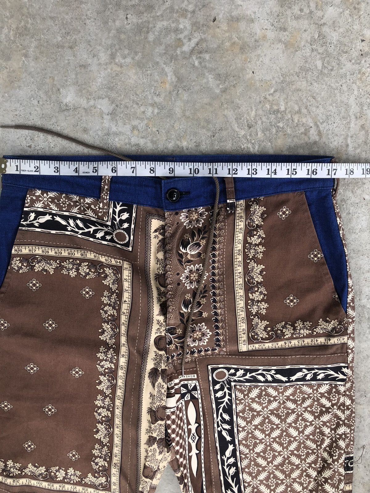 Japanese Brand Rare Bohemians Full Print Pants Size US 34 / EU 50 - 15 Thumbnail
