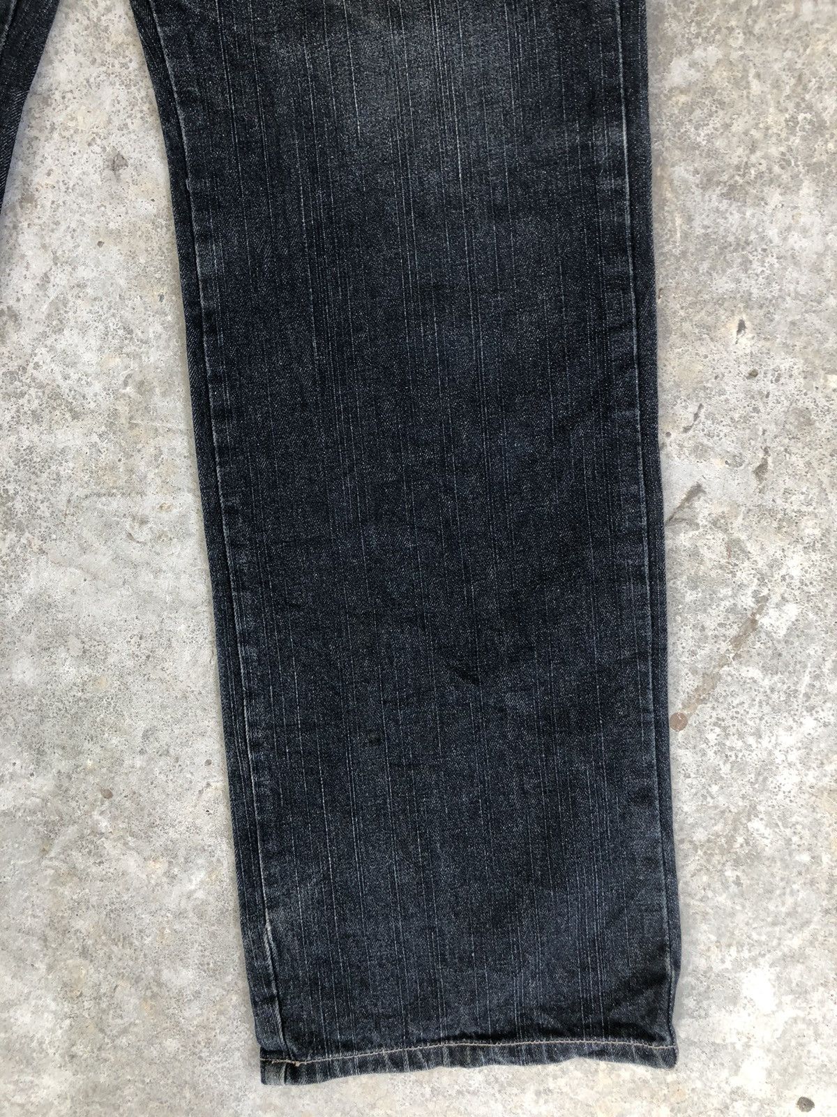 Japanese Brand Gumu Dragon Embroidered Jeans Distressed Jeans Size US 32 / EU 48 - 5 Thumbnail