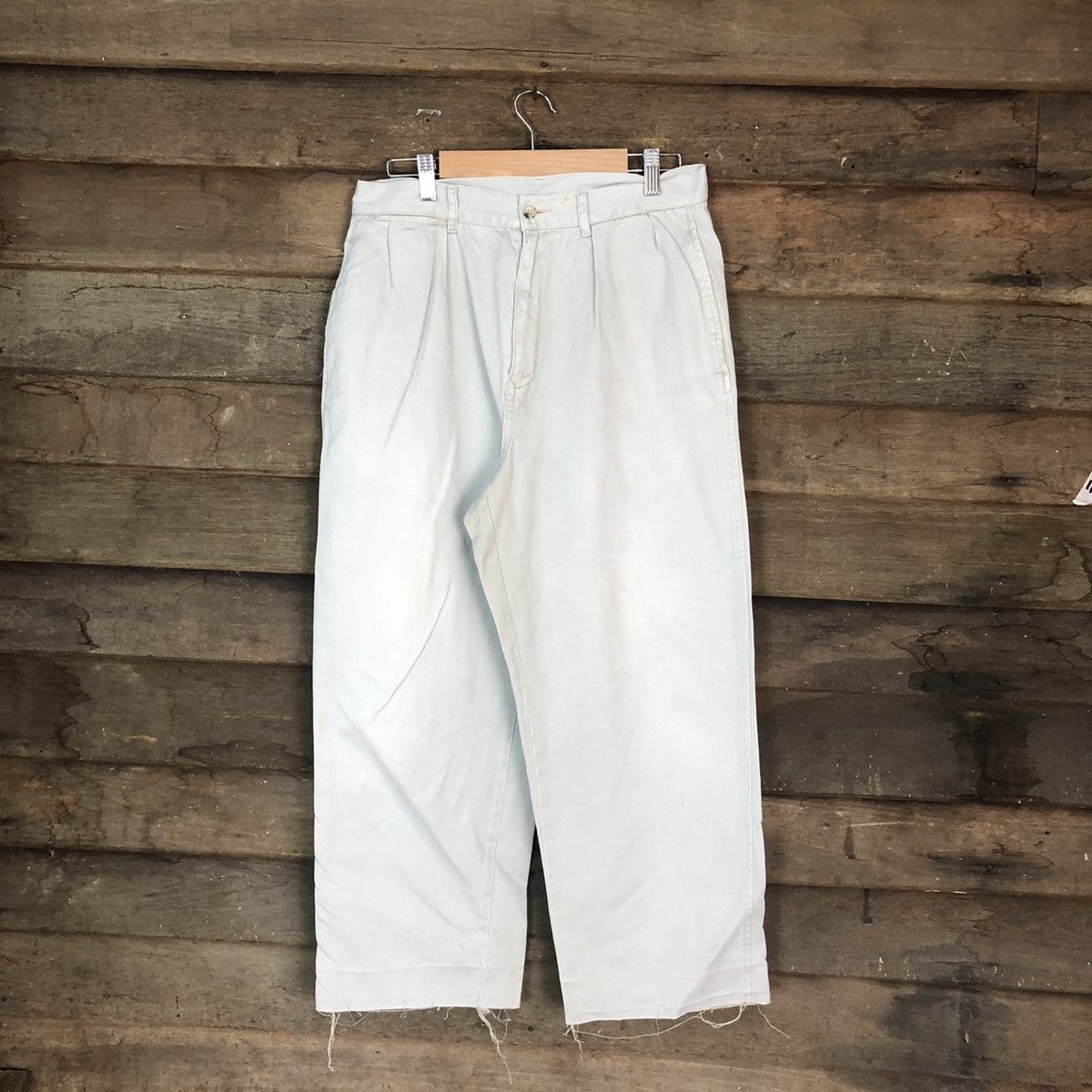 Chaps Ralph Lauren Chaps Ralph Lauren White Casual Pants #6769 Size US 29 - 1 Thumbnail