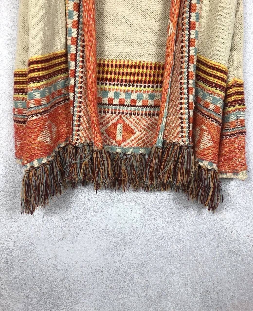 Desigual Desigual Yes Isa Knitted Sweater Ladies Avantgarde cardigan Size L / US 10 / IT 46 - 3 Thumbnail
