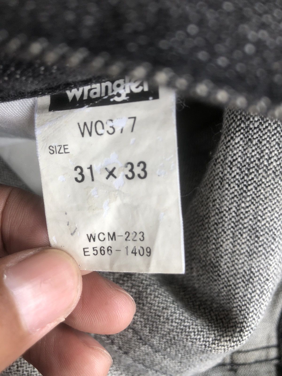 If Six Was Nine Y2k Wrangler Flared Jeans Distressed Jeans Size US 30 / EU 46 - 15 Thumbnail