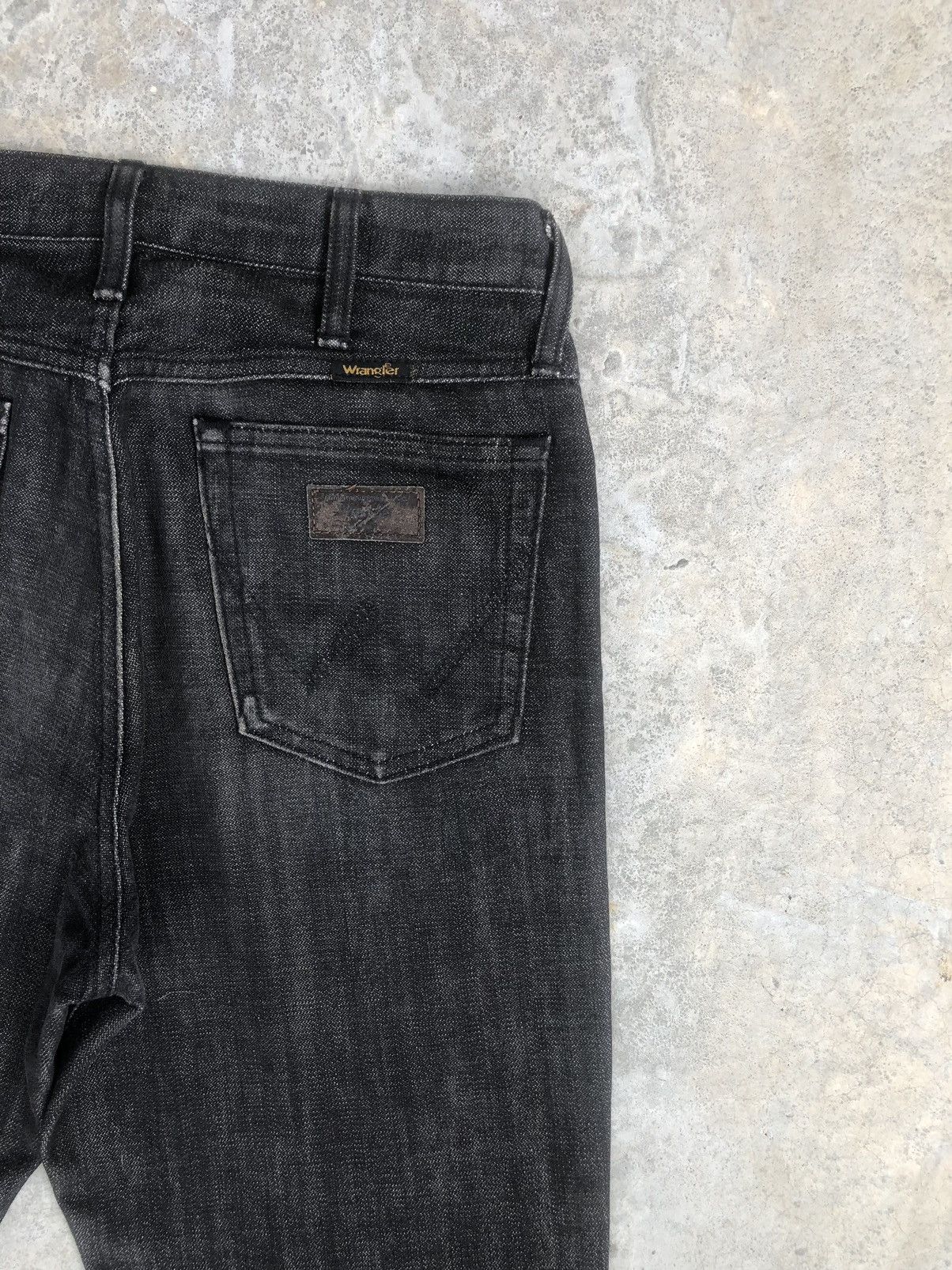 If Six Was Nine Y2k Wrangler Flared Jeans Distressed Jeans Size US 30 / EU 46 - 10 Thumbnail
