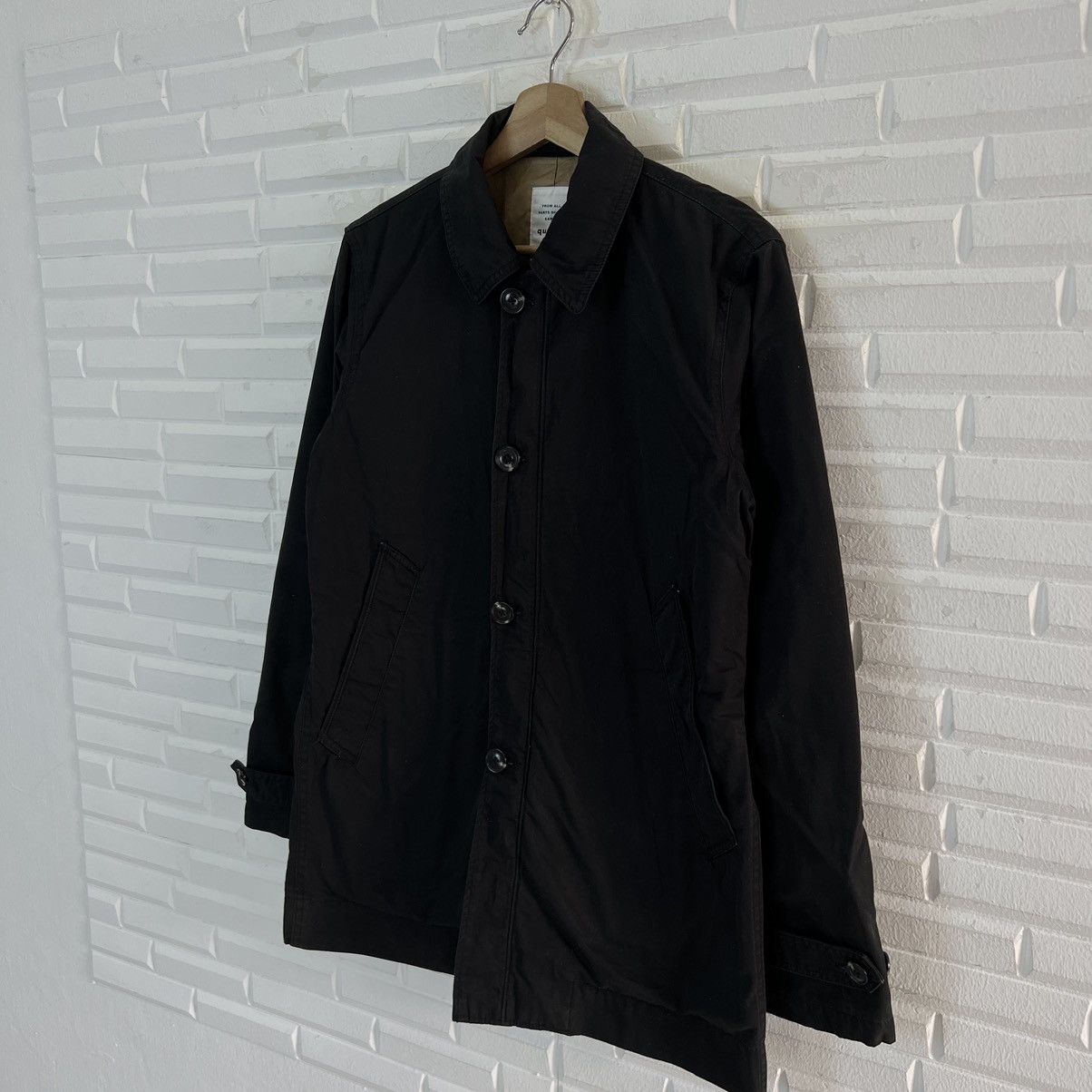 Japanese Brand VINTAGE QUADRO JAPAN HIKORY CHORE JACKET ISSEY MIYAKE DESIGN Size US M / EU 48-50 / 2 - 2 Thumbnail