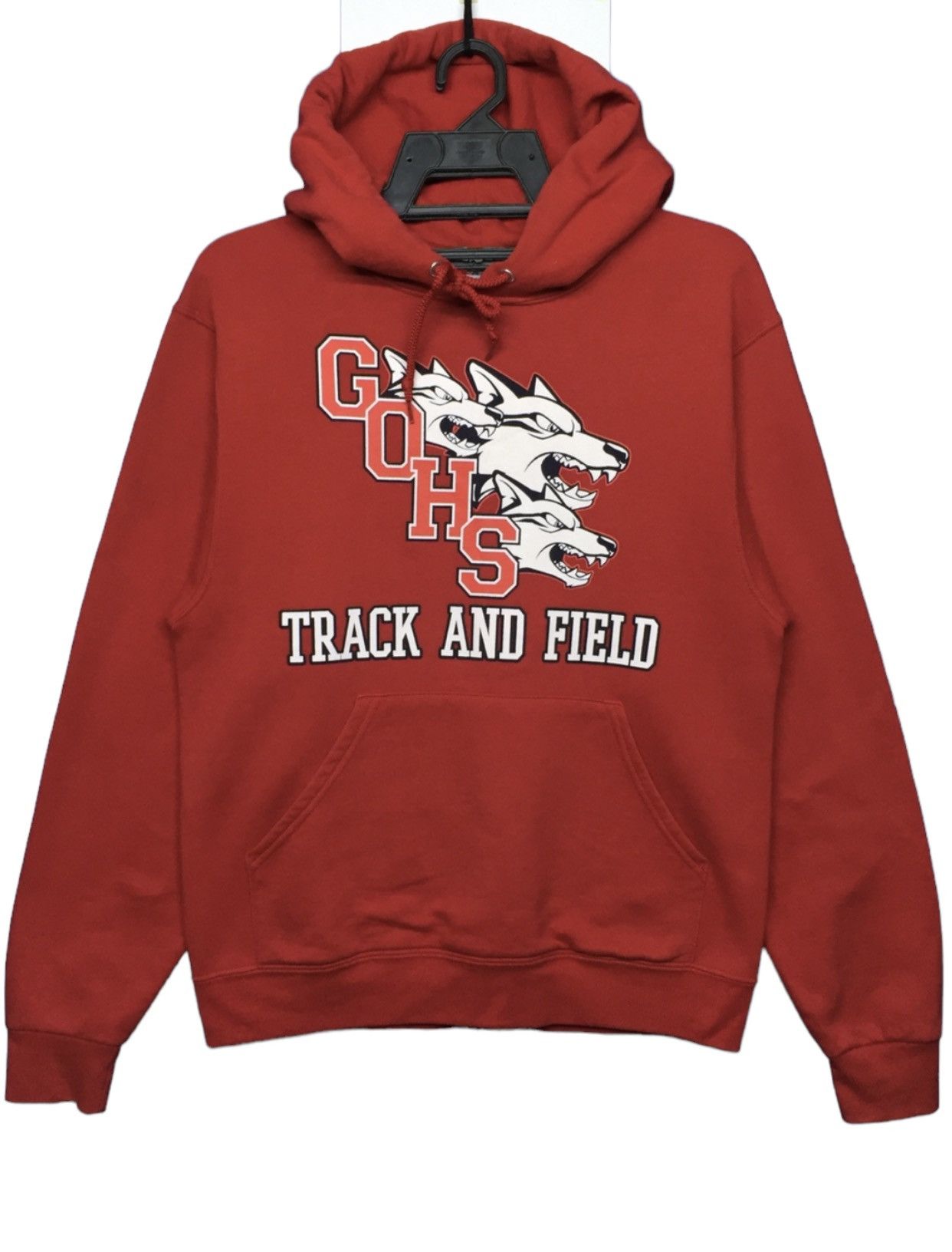 Jerzees Vintage Jerzees Gohs Track and Field Sportswear Hoodie Size US S / EU 44-46 / 1 - 1 Thumbnail