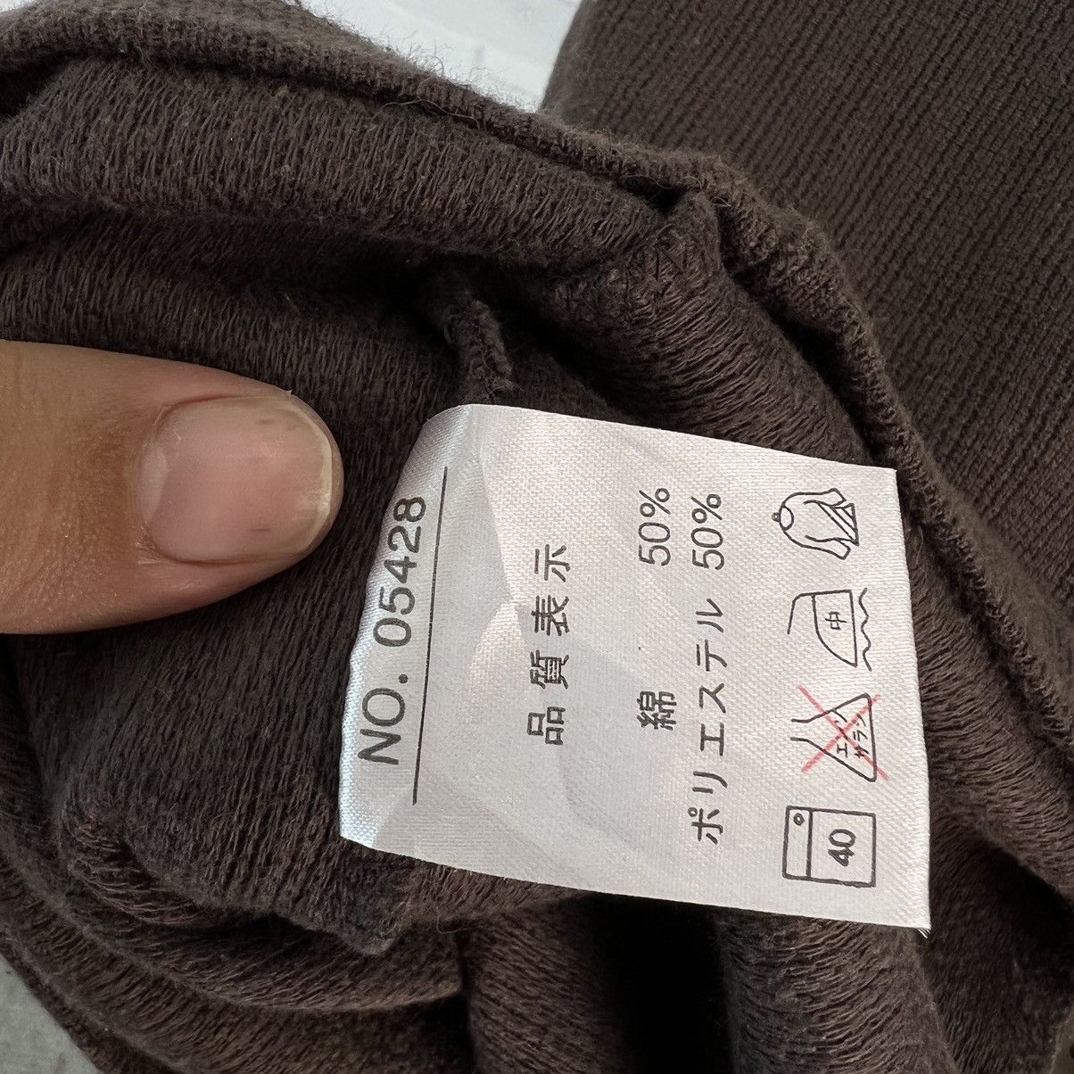 Japanese Brand VINTAGE YOHJI YAMAMOTO BY SACSNY Y'SACCS SWEATSHIRT Size US M / EU 48-50 / 2 - 7 Thumbnail