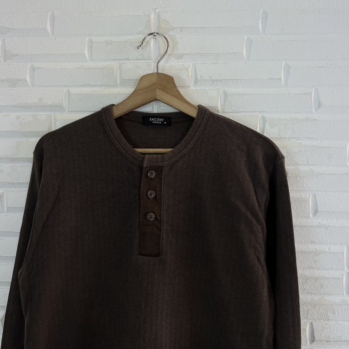 Japanese Brand VINTAGE YOHJI YAMAMOTO BY SACSNY Y'SACCS SWEATSHIRT Size US M / EU 48-50 / 2 - 3 Thumbnail