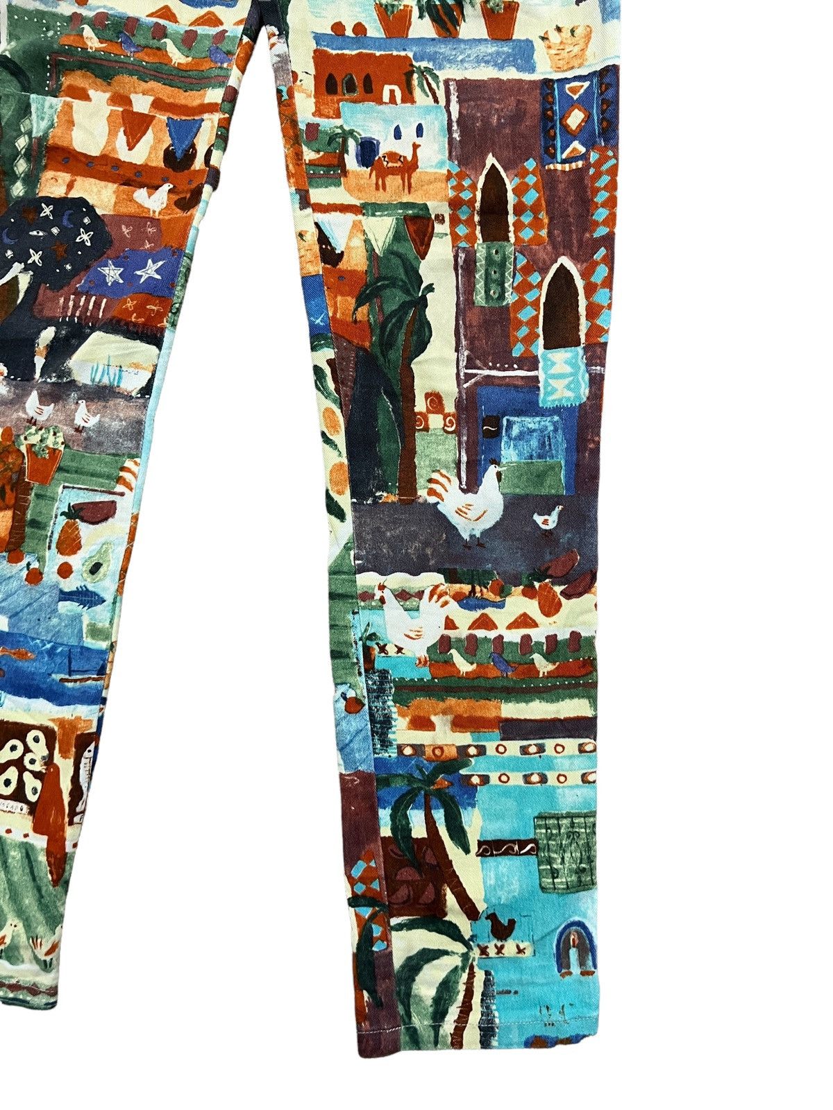 Japanese Brand Vintage Anne Elisabeth Overprint Jean Paul Gaultier Style Size US 26 / EU 42 - 13 Thumbnail