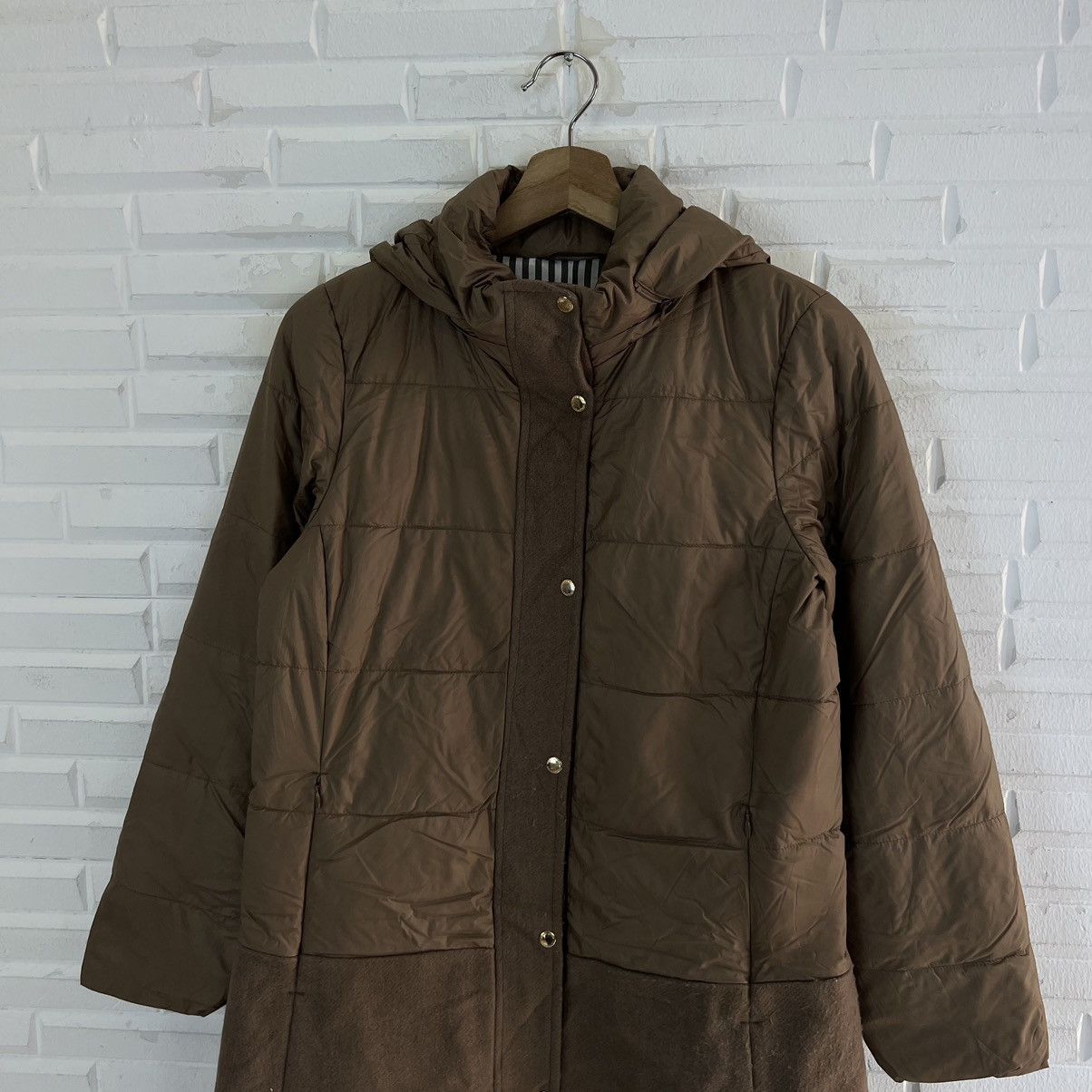 Japanese Brand RARE LONG JACKET LIGHT PUFFER MACKINTOSH PHILOSOPHY JAPAN Size XXS / US 00 / IT 34 - 3 Thumbnail