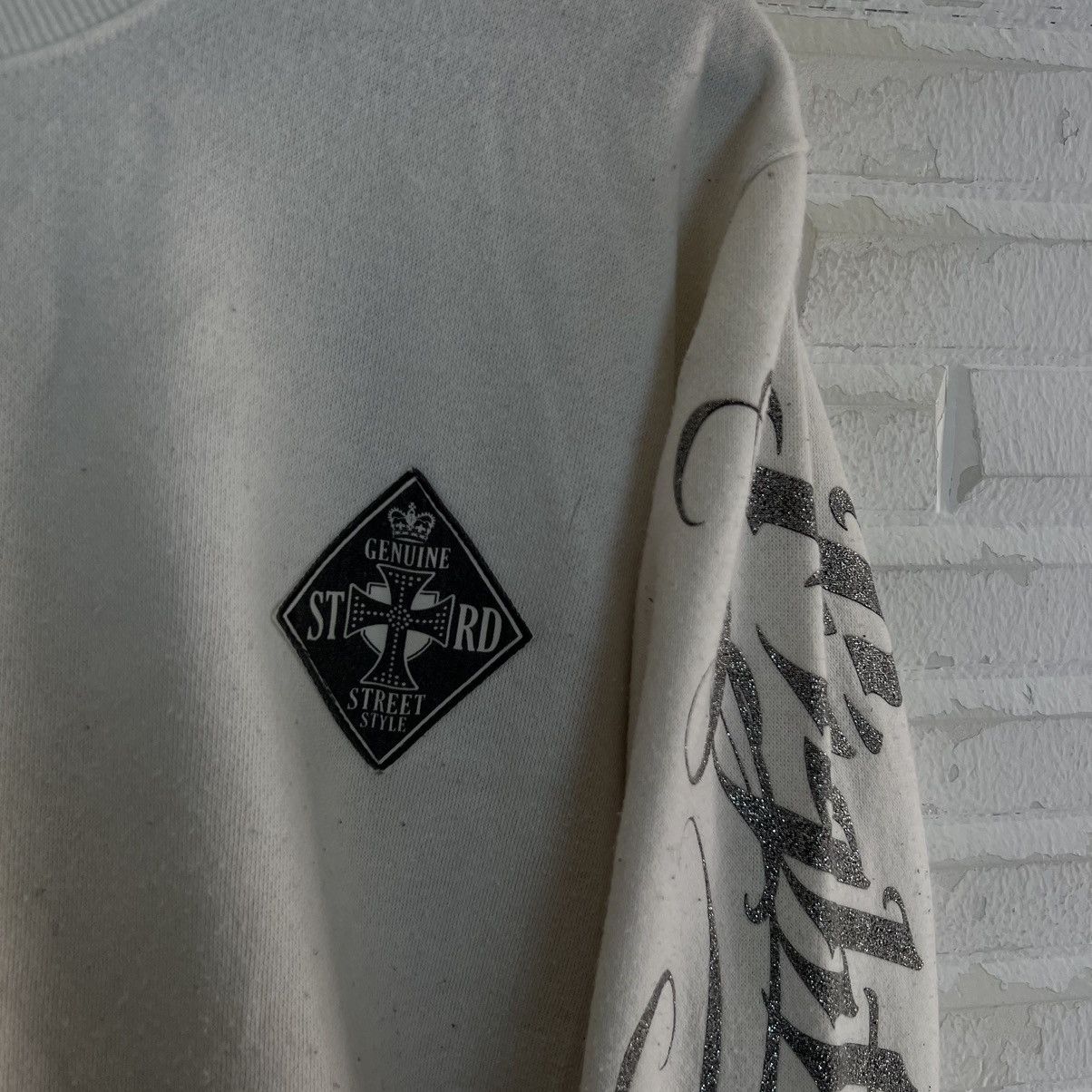 Japanese Brand VINTAGE PUNK DESIGN SWEATSHIRT INSPIRED BY CHROME HEARTS Size US M / EU 48-50 / 2 - 10 Thumbnail
