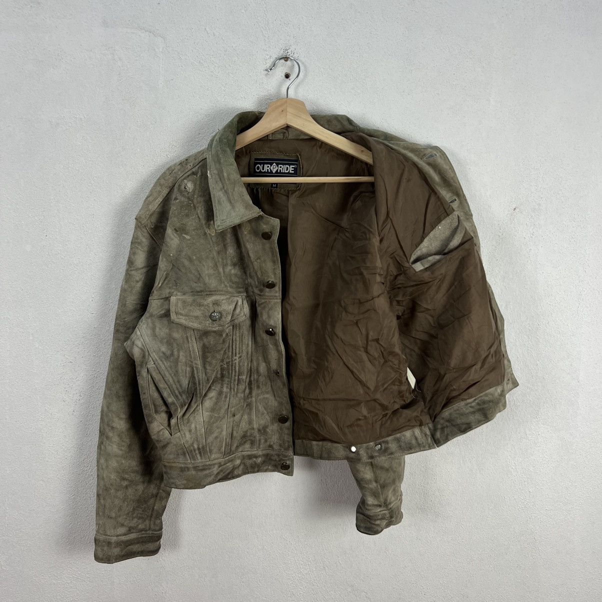 Genuine Leather TRUE VINTAGE GENUINE LEATHER JACKET TRUCKER OUR PRIDE JAPAN Size US M / EU 48-50 / 2 - 11 Thumbnail