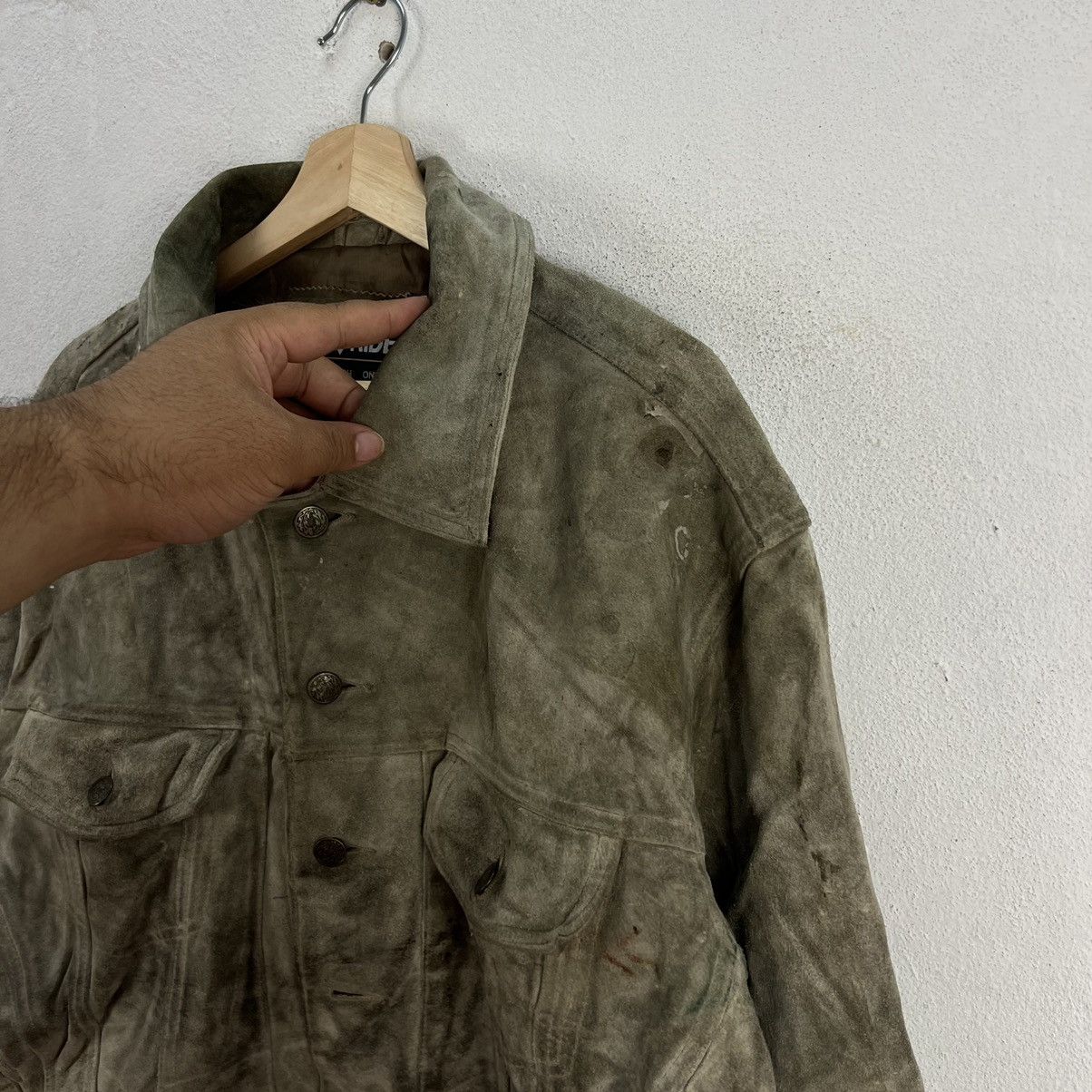 Genuine Leather TRUE VINTAGE GENUINE LEATHER JACKET TRUCKER OUR PRIDE JAPAN Size US M / EU 48-50 / 2 - 5 Thumbnail