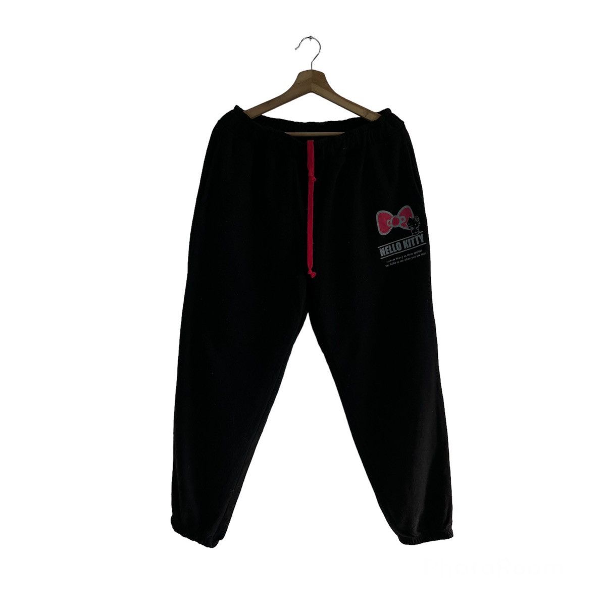Cartoon Network VINTAGE HELLO KITTY JOGGER PANTS BIG LOGO Size US 30 / EU 46 - 1 Thumbnail