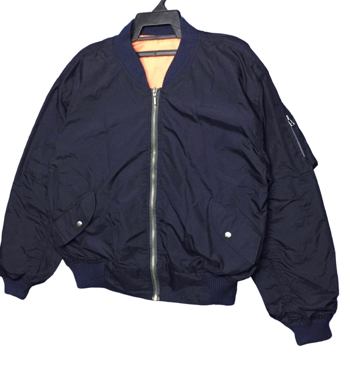 Japanese Brand Vintage Air Force Flying Bomber Jacket Size US L / EU 52-54 / 3 - 3 Thumbnail