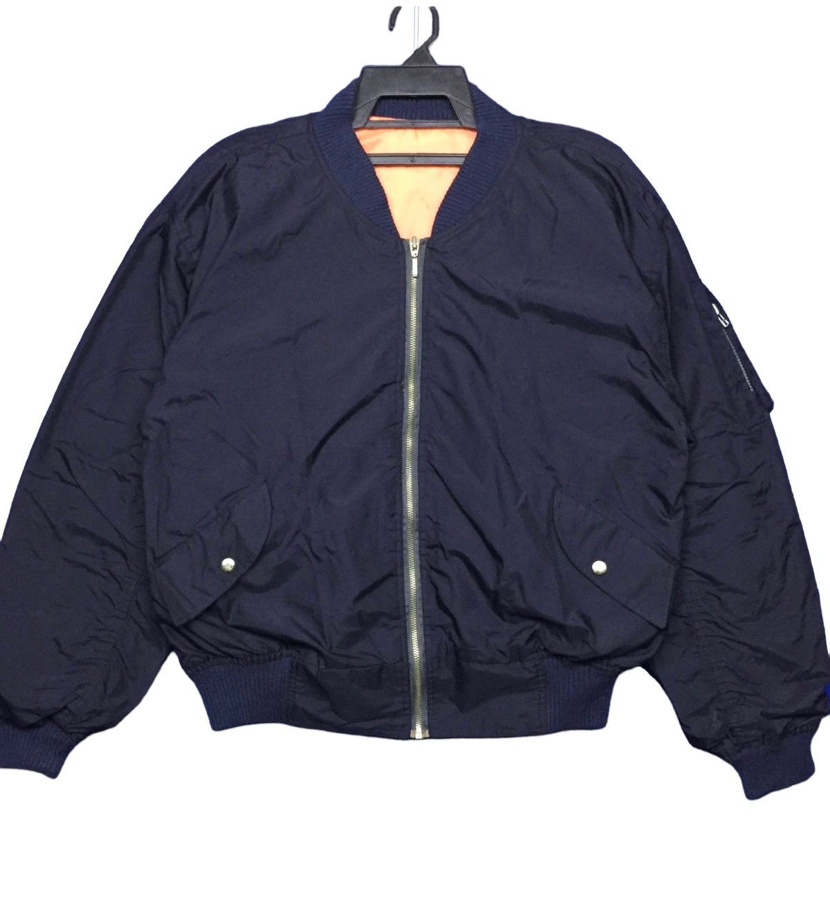 Japanese Brand Vintage Air Force Flying Bomber Jacket Size US L / EU 52-54 / 3 - 1 Thumbnail