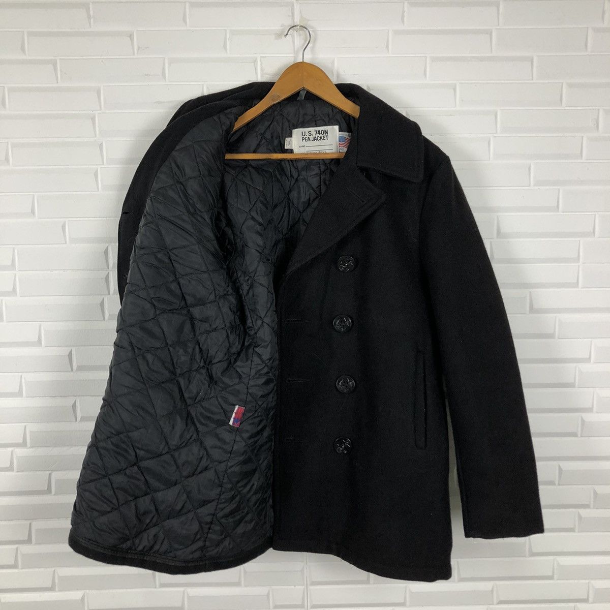 Schott PEA JACKET SCHOTT MADE IN USA SIZE 40 MILITARY COLLECTION Size US M / EU 48-50 / 2 - 8 Thumbnail