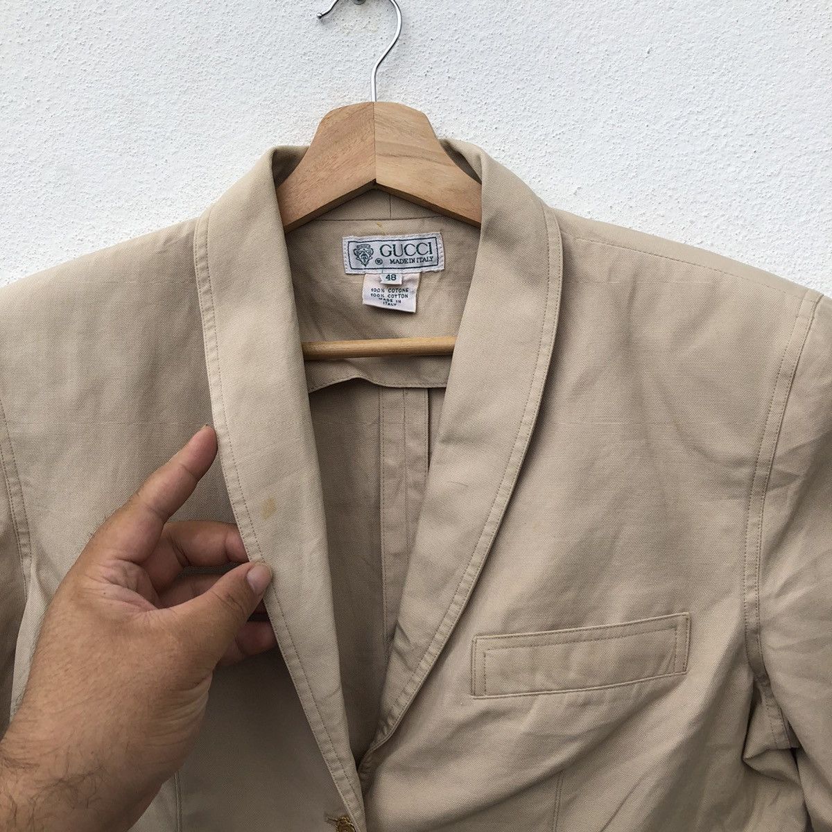 Gucci CROPPED JACKET GUCCI MADE IN ITALY Size US M / EU 48-50 / 2 - 5 Thumbnail