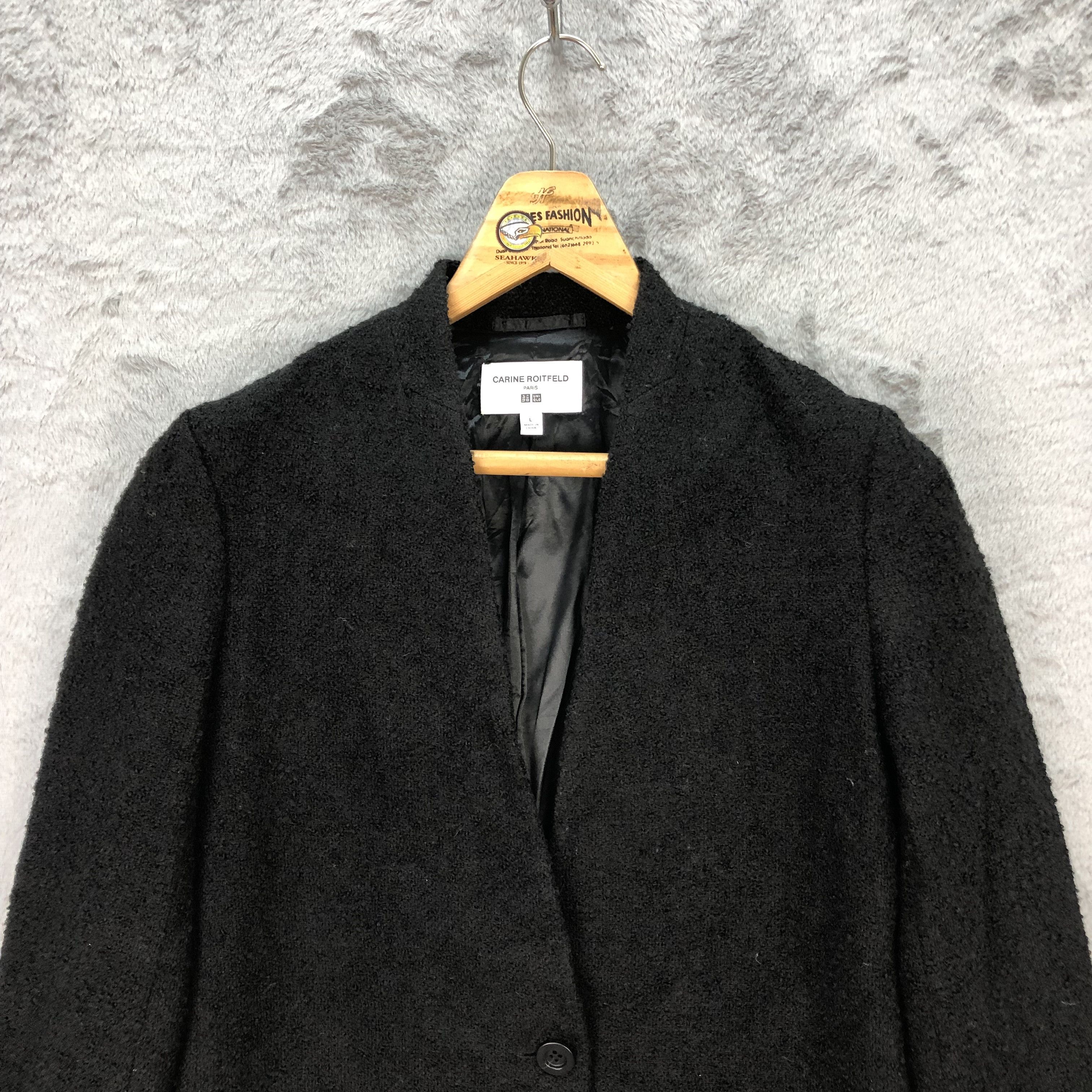 Uniqlo CARINE ROITFELD PARIS COAT #5964-215 Size L / US 10 / IT 46 - 2 Thumbnail