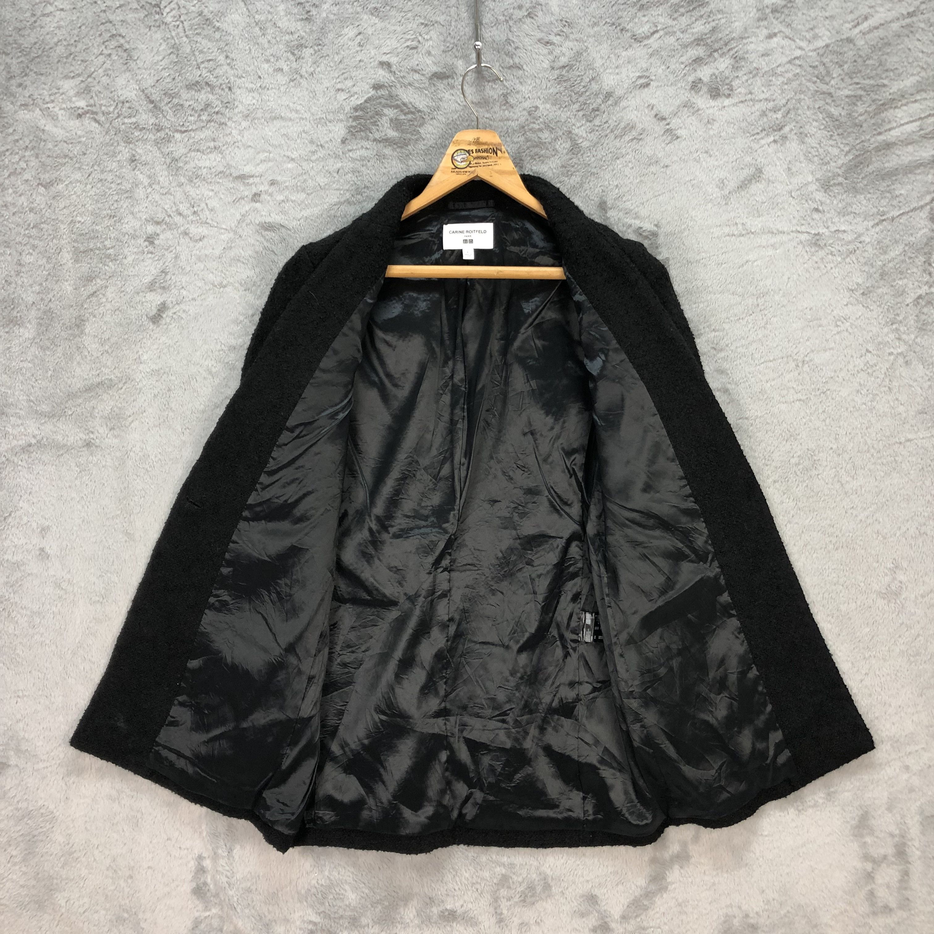 Uniqlo CARINE ROITFELD PARIS COAT #5964-215 Size L / US 10 / IT 46 - 6 Thumbnail