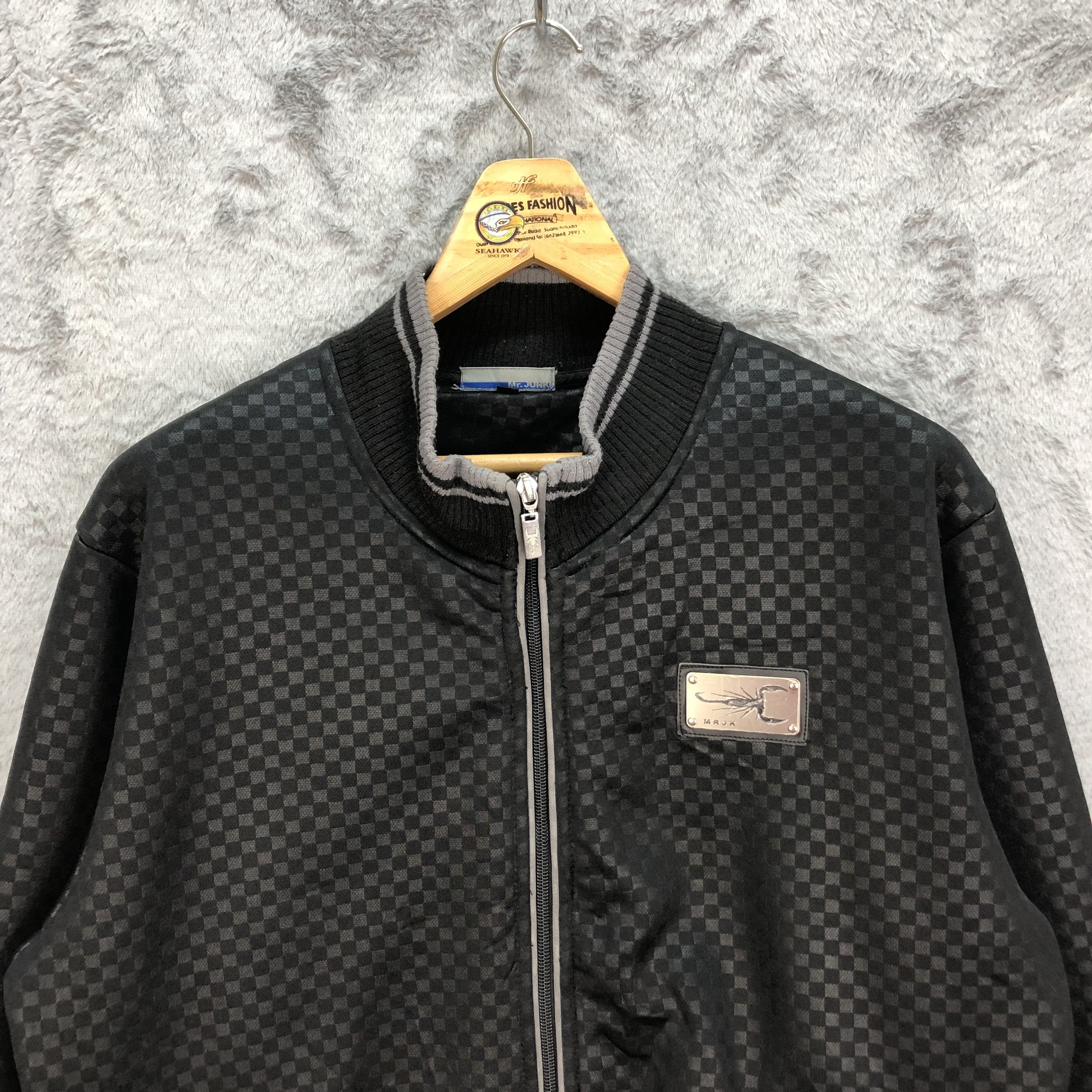 Mr. Junko MR. JUNKO SCORPION SMALL CHECKED PLAID JACKET #5478-192 Size US L / EU 52-54 / 3 - 2 Thumbnail