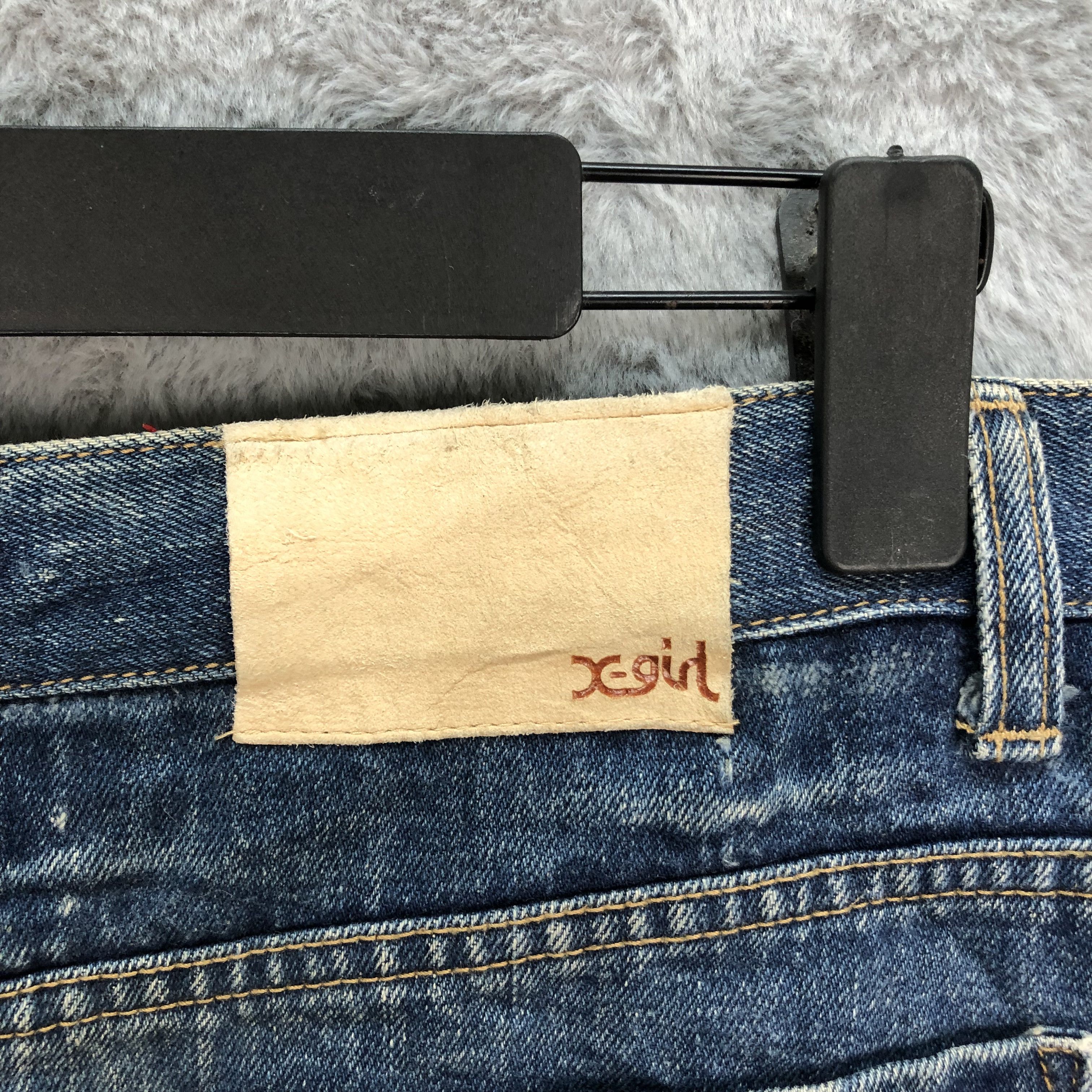 X-Girl X-GIRL MADE IN JAPAN DENIM MINI SKIRT #5084-40 Size 31" - 13 Thumbnail