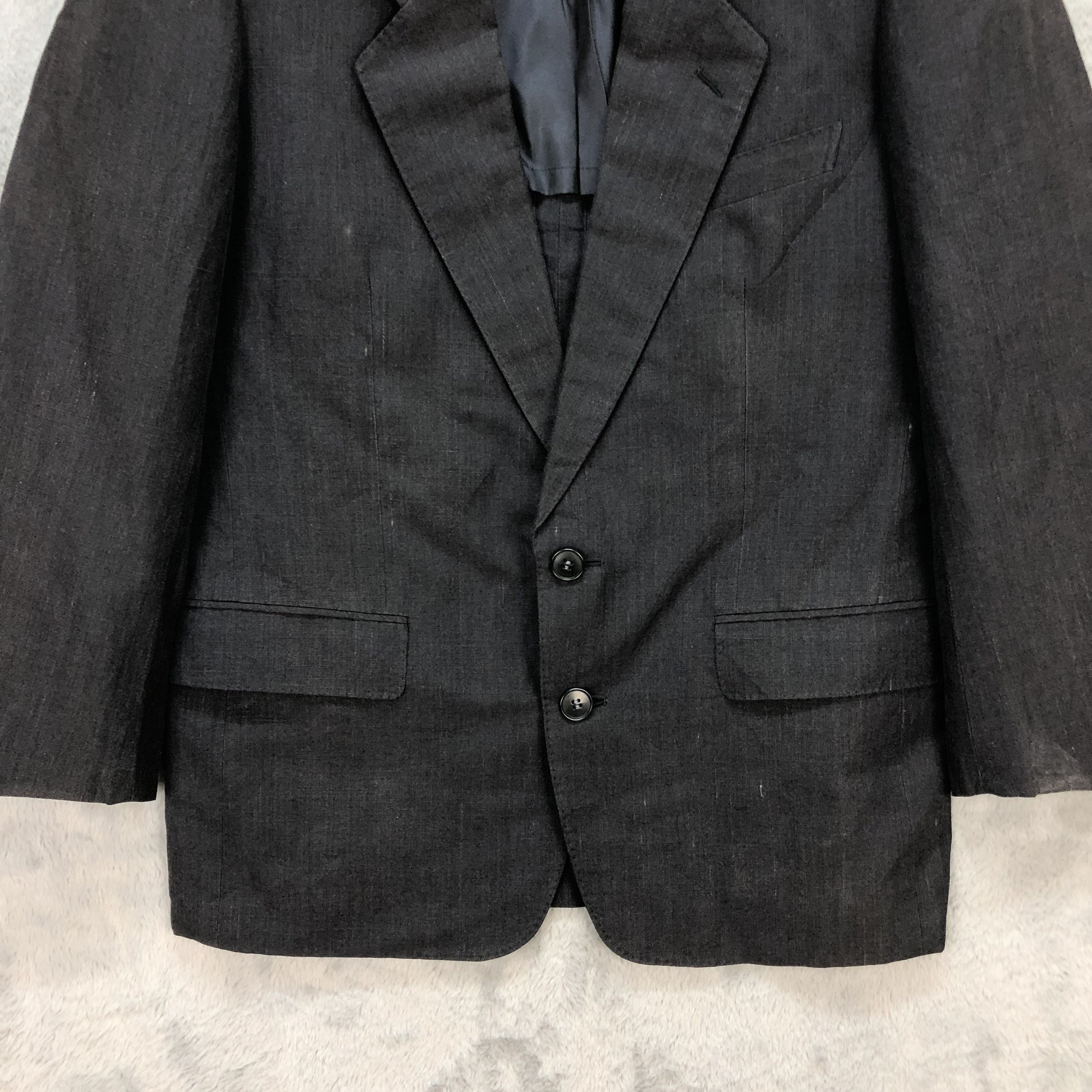 Yves Saint Laurent YSL DIFFUSION HOMMES PARIS SUIT JACKET / BLAZER #5849-210 Size 40R - 3 Thumbnail