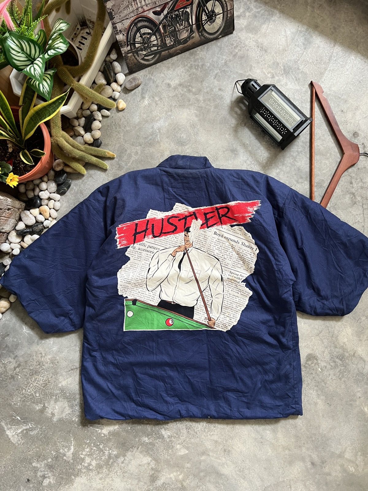 Japanese Brand 🔥 Best Item 🔥 Huster Playing Snoocer Japanese Kimono Size US XL / EU 56 / 4 - 2 Thumbnail