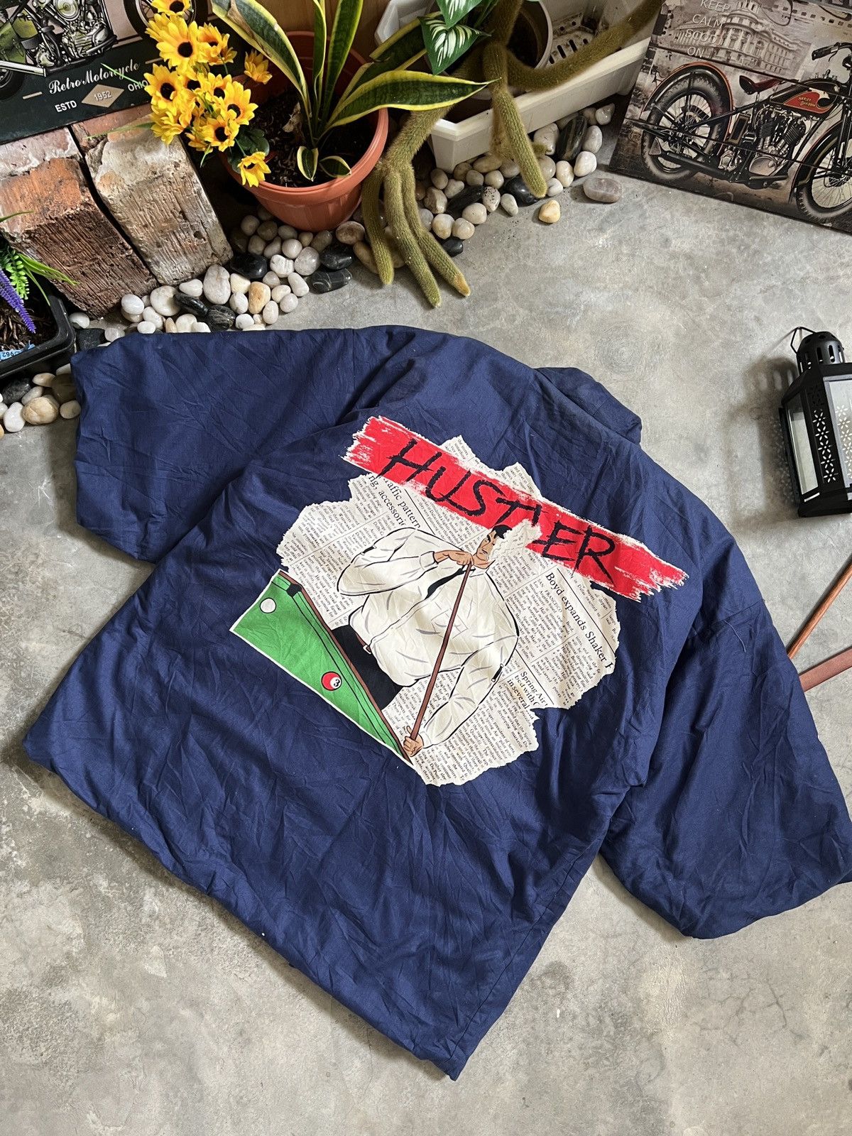 Japanese Brand 🔥 Best Item 🔥 Huster Playing Snoocer Japanese Kimono Size US XL / EU 56 / 4 - 1 Thumbnail