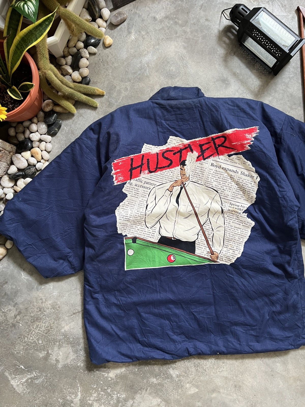 Japanese Brand 🔥 Best Item 🔥 Huster Playing Snoocer Japanese Kimono Size US XL / EU 56 / 4 - 4 Thumbnail