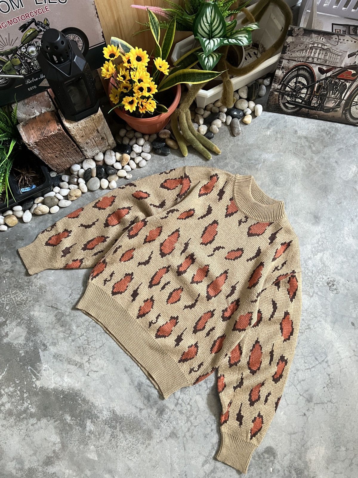 Japanese Brand × Other VTG 🏴‍☠️ Japanese Wool Knit Sweater Size US M / EU 48-50 / 2 - 4 Thumbnail