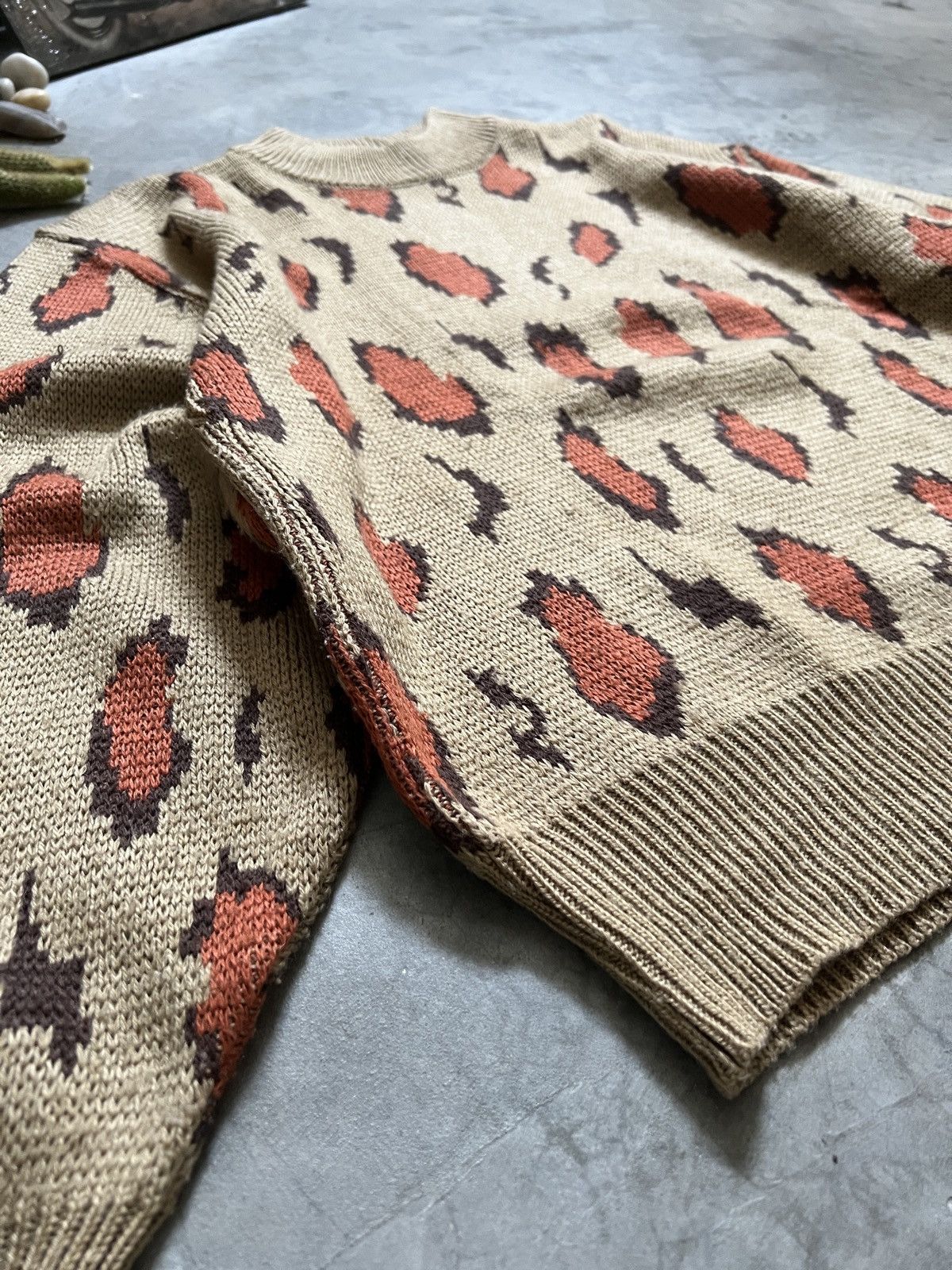 Japanese Brand × Other VTG 🏴‍☠️ Japanese Wool Knit Sweater Size US M / EU 48-50 / 2 - 15 Thumbnail