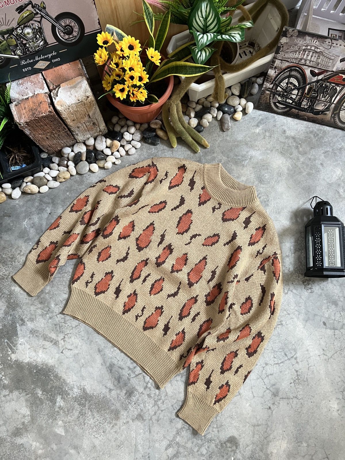 Japanese Brand × Other VTG 🏴‍☠️ Japanese Wool Knit Sweater Size US M / EU 48-50 / 2 - 20 Thumbnail