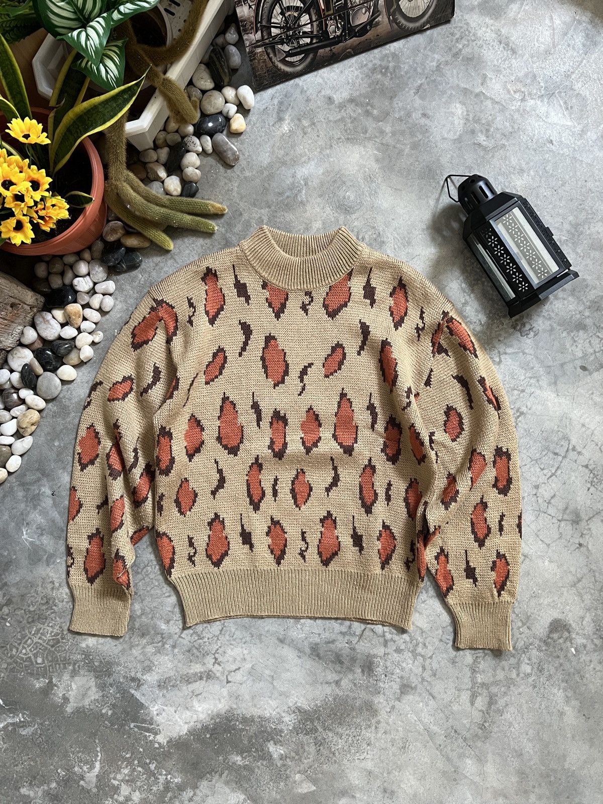 Japanese Brand × Other VTG 🏴‍☠️ Japanese Wool Knit Sweater Size US M / EU 48-50 / 2 - 1 Thumbnail