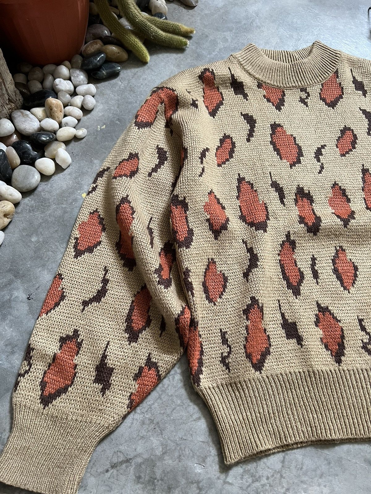 Japanese Brand × Other VTG 🏴‍☠️ Japanese Wool Knit Sweater Size US M / EU 48-50 / 2 - 22 Thumbnail
