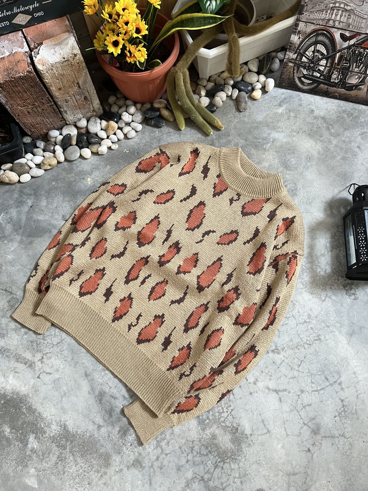 Japanese Brand × Other VTG 🏴‍☠️ Japanese Wool Knit Sweater Size US M / EU 48-50 / 2 - 19 Thumbnail