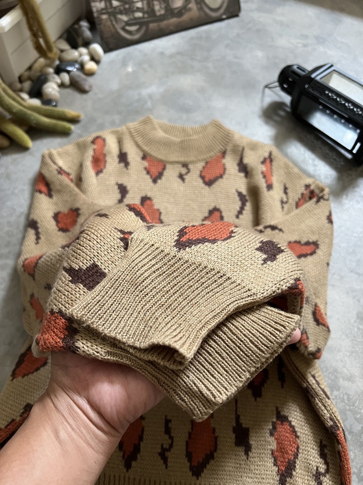 Japanese Brand × Other VTG 🏴‍☠️ Japanese Wool Knit Sweater Size US M / EU 48-50 / 2 - 5 Thumbnail
