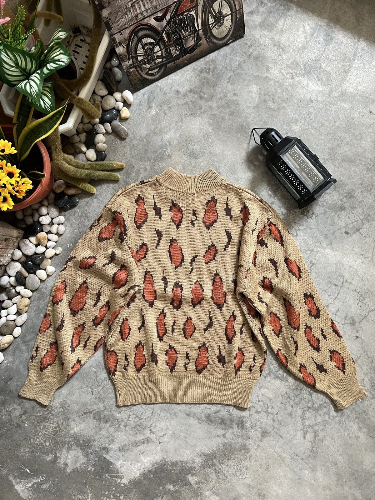 Japanese Brand × Other VTG 🏴‍☠️ Japanese Wool Knit Sweater Size US M / EU 48-50 / 2 - 6 Thumbnail