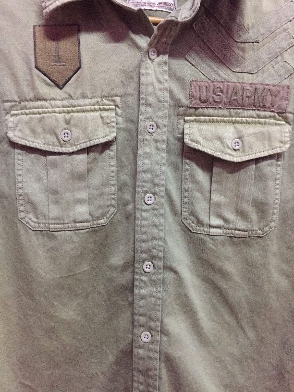 Avirex Vintage Avirex U.S Army Shirts Size L Size US L / EU 52-54 / 3 - 3 Thumbnail