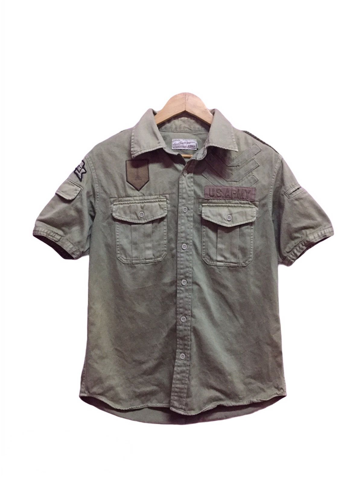Avirex Vintage Avirex U.S Army Shirts Size L Size US L / EU 52-54 / 3 - 1 Thumbnail