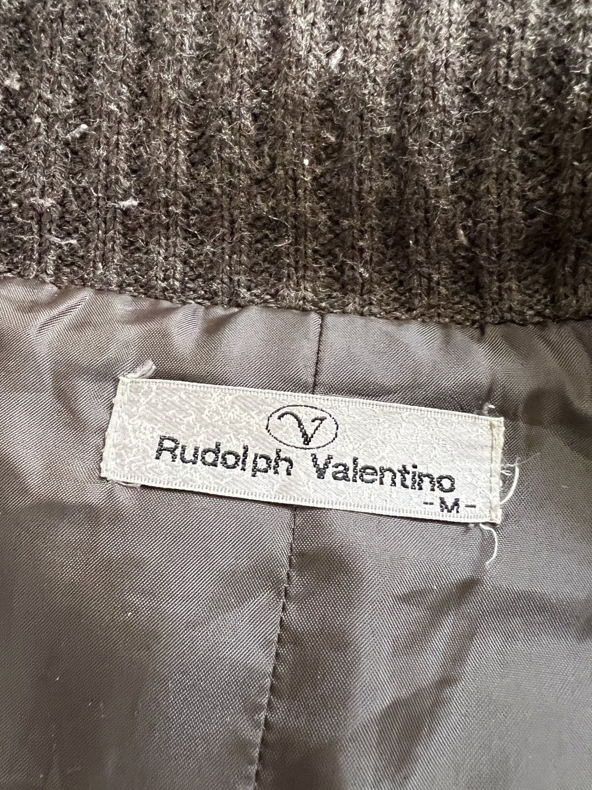 Vintage 🔥 VTG 🔥 Rudolph Valentino Italian Knit Wool Cardigan Jacket Size US M / EU 48-50 / 2 - 14 Thumbnail